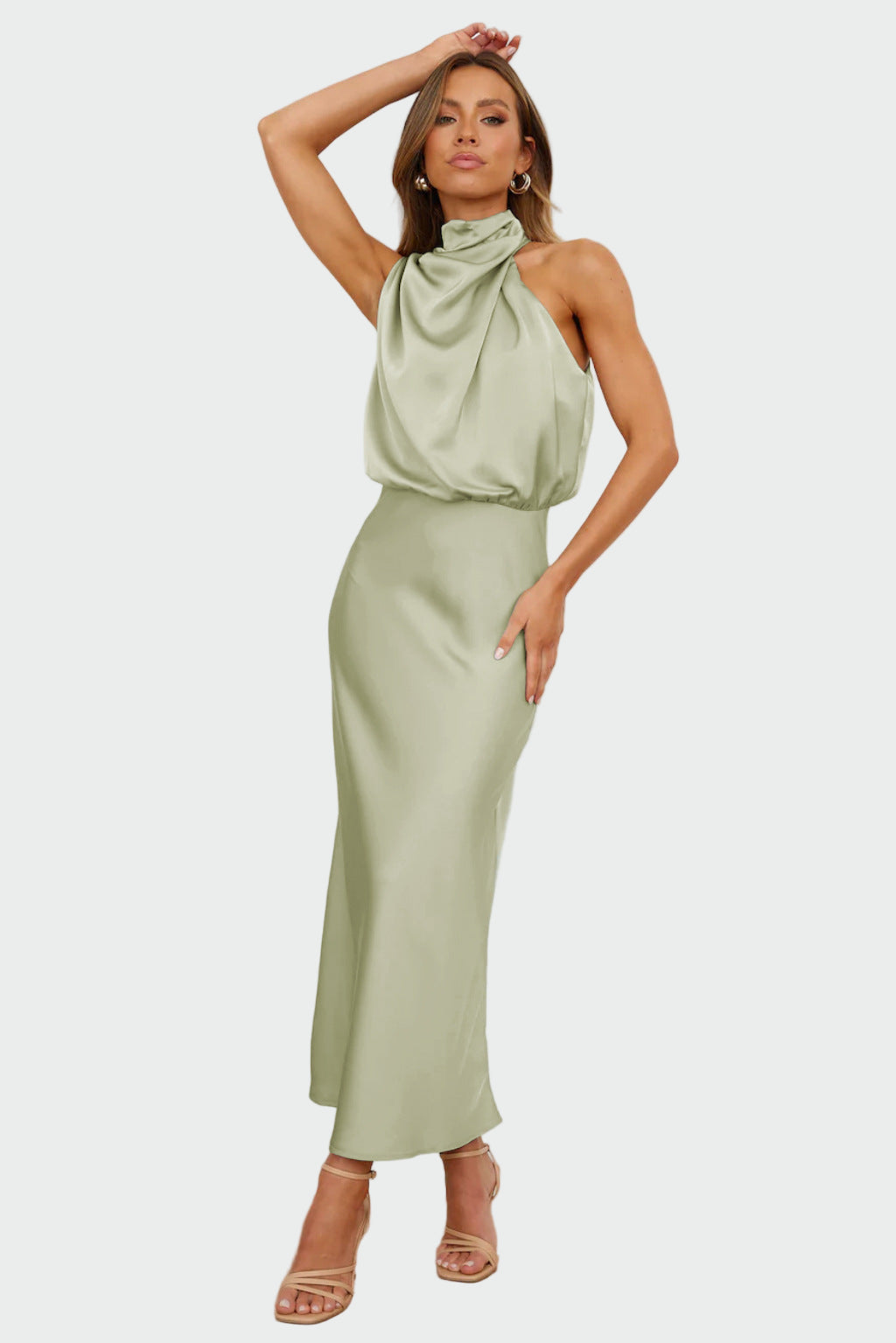 Elegant Backless Dress