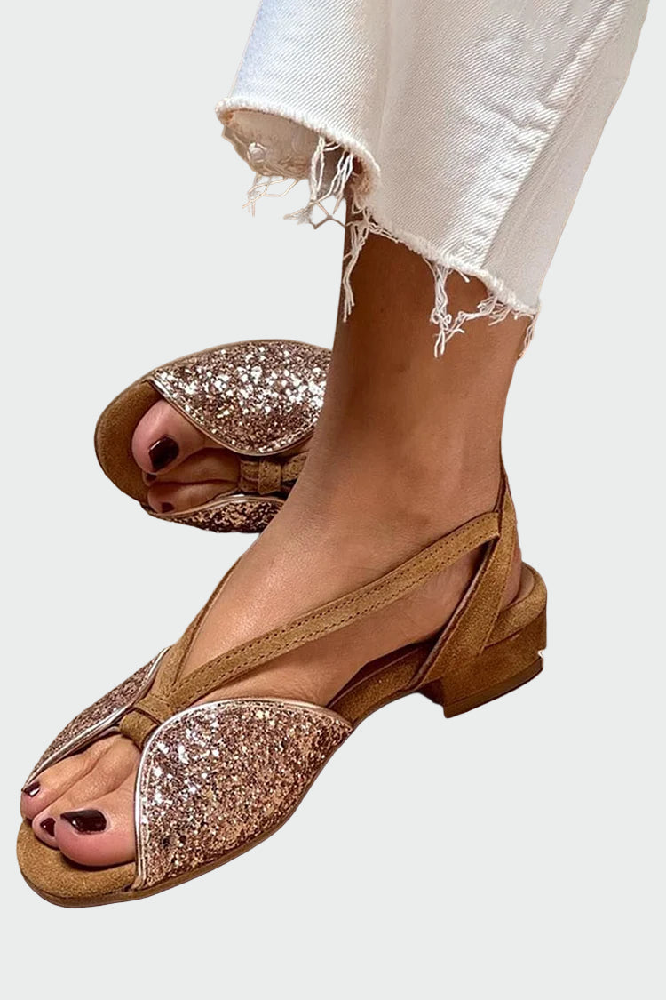 Lucretia | Glitter Sandals