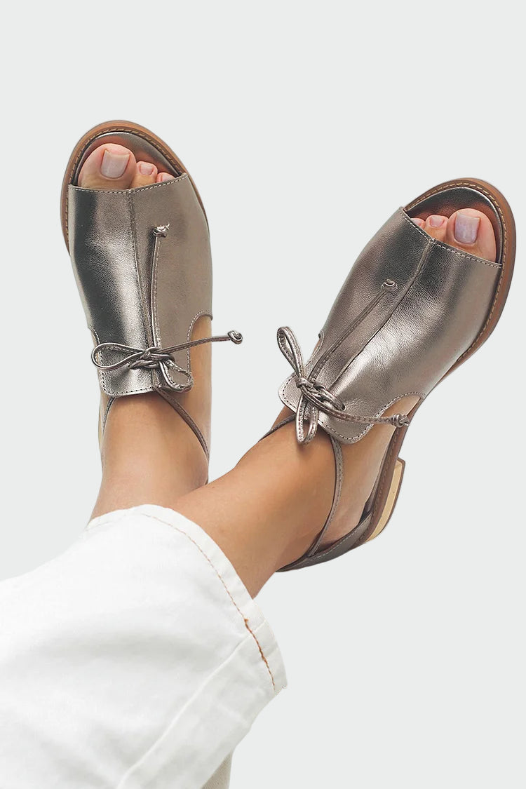 Sandals with Decorative Strap