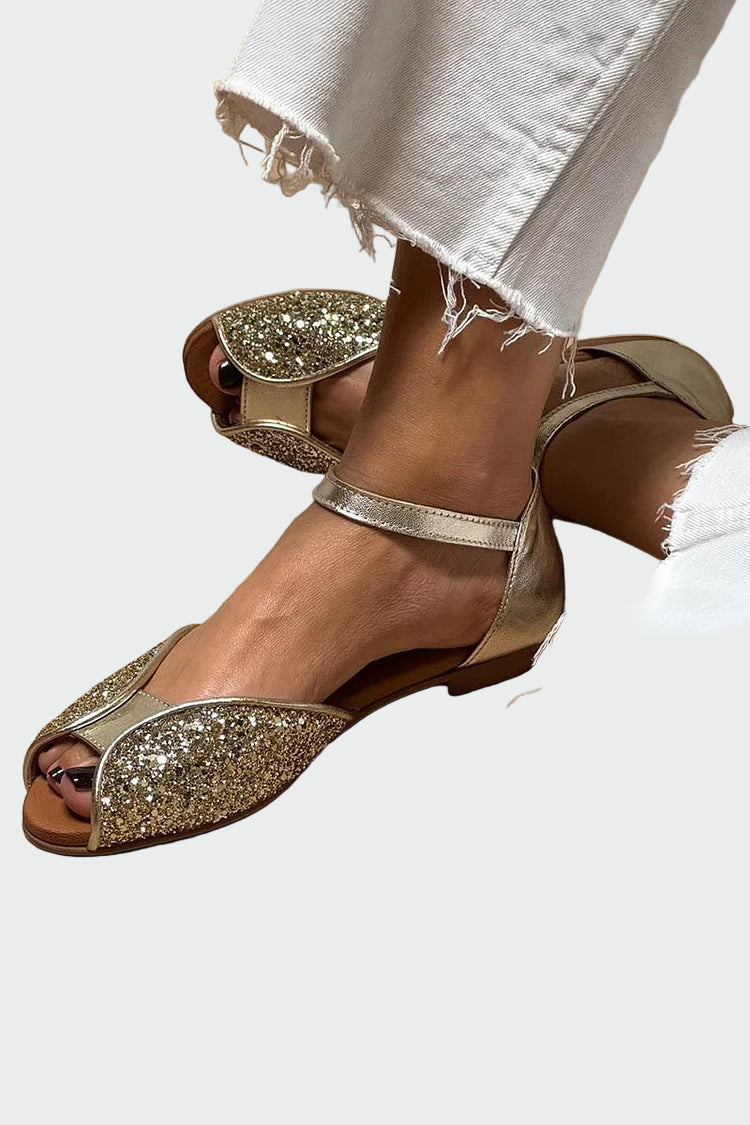 Flavia | Glitter Sandals