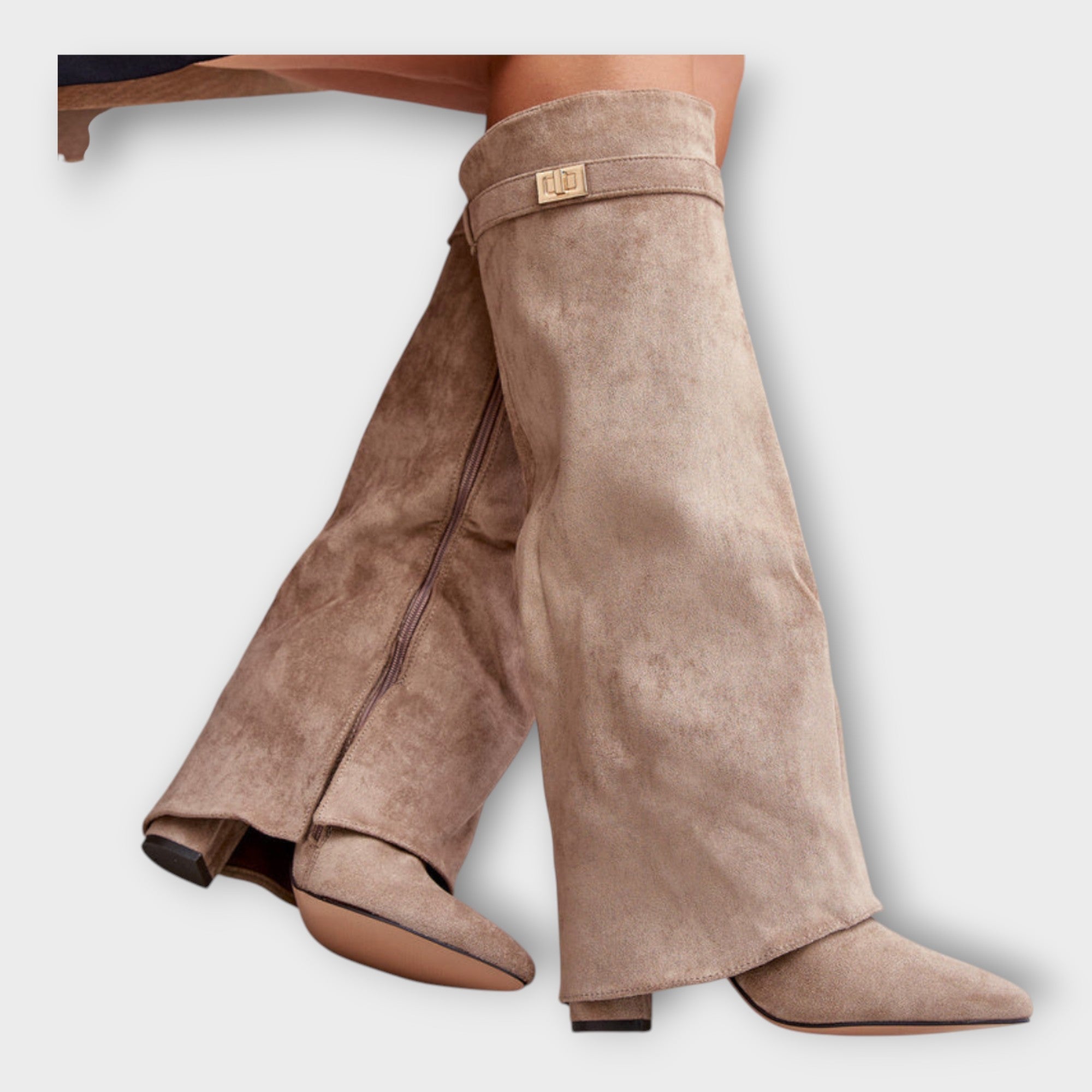 Tall Boots with Elegant Design
