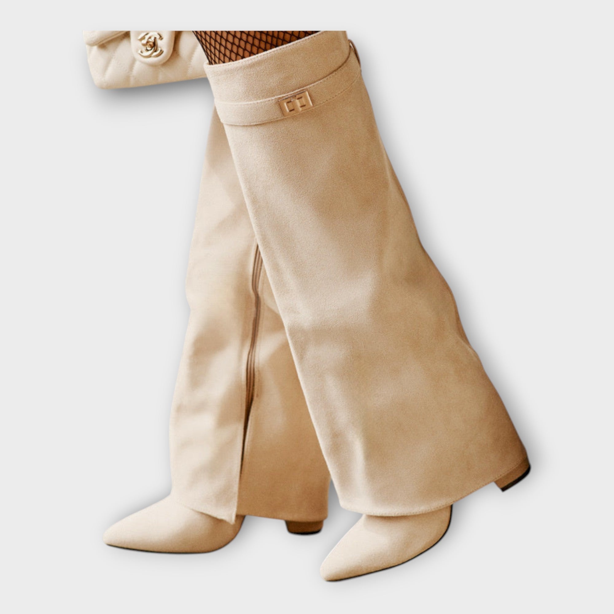 Tall Boots with Elegant Design