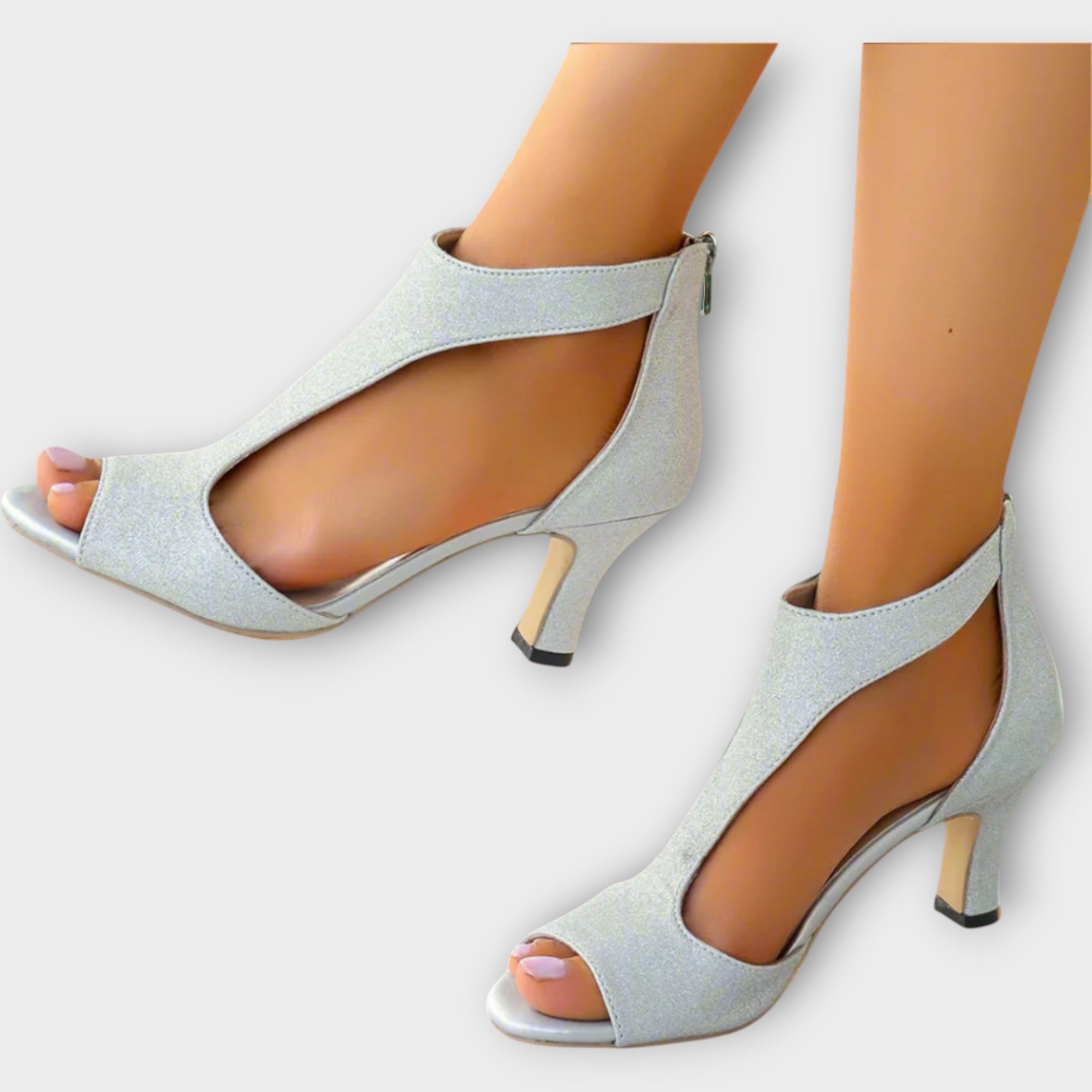 Elegant and Comfortable Heeled Sandals