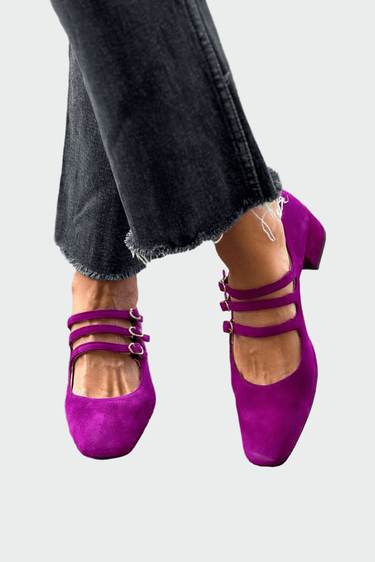 Ballet Flats with Straps