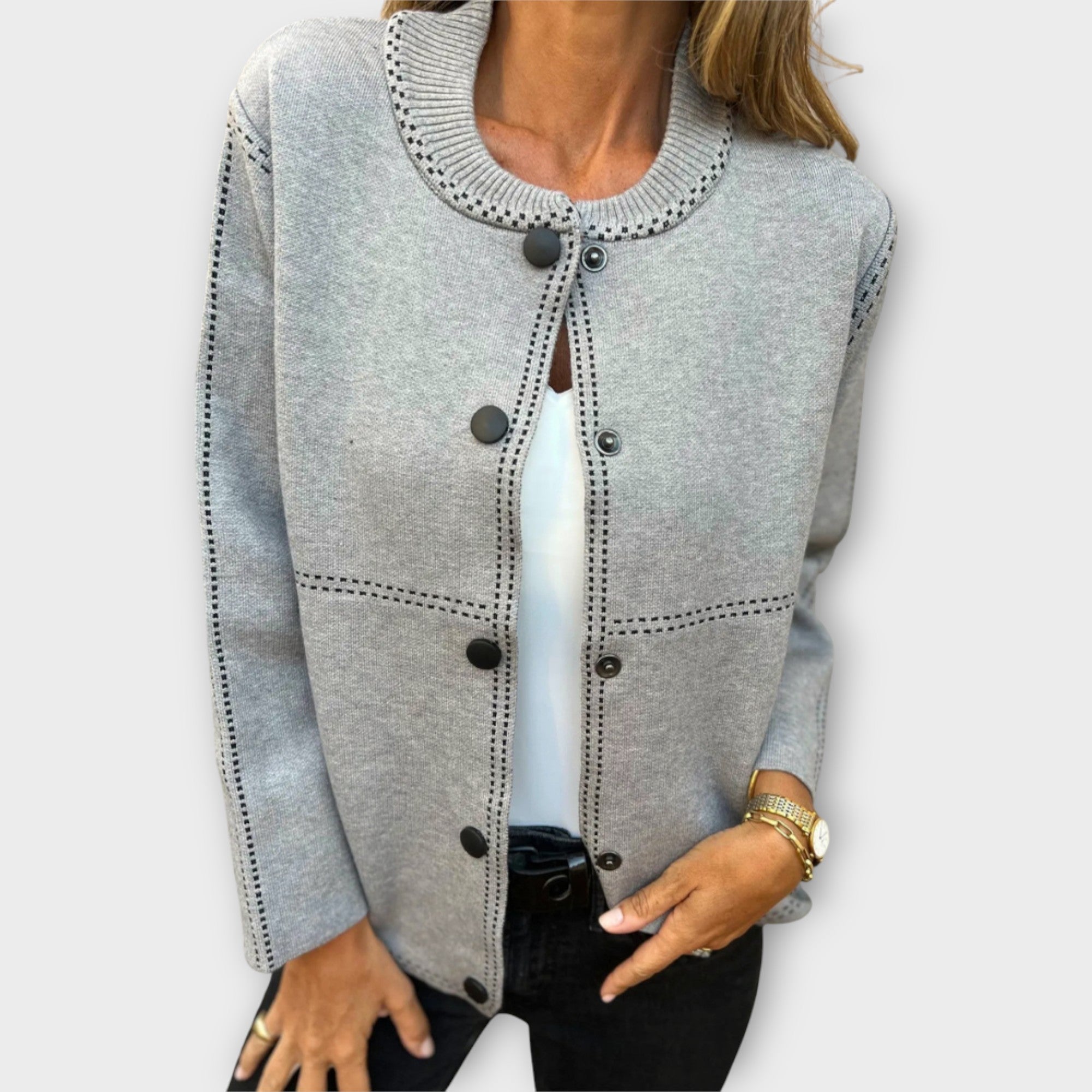 Elegant Jacket with Discreet Details