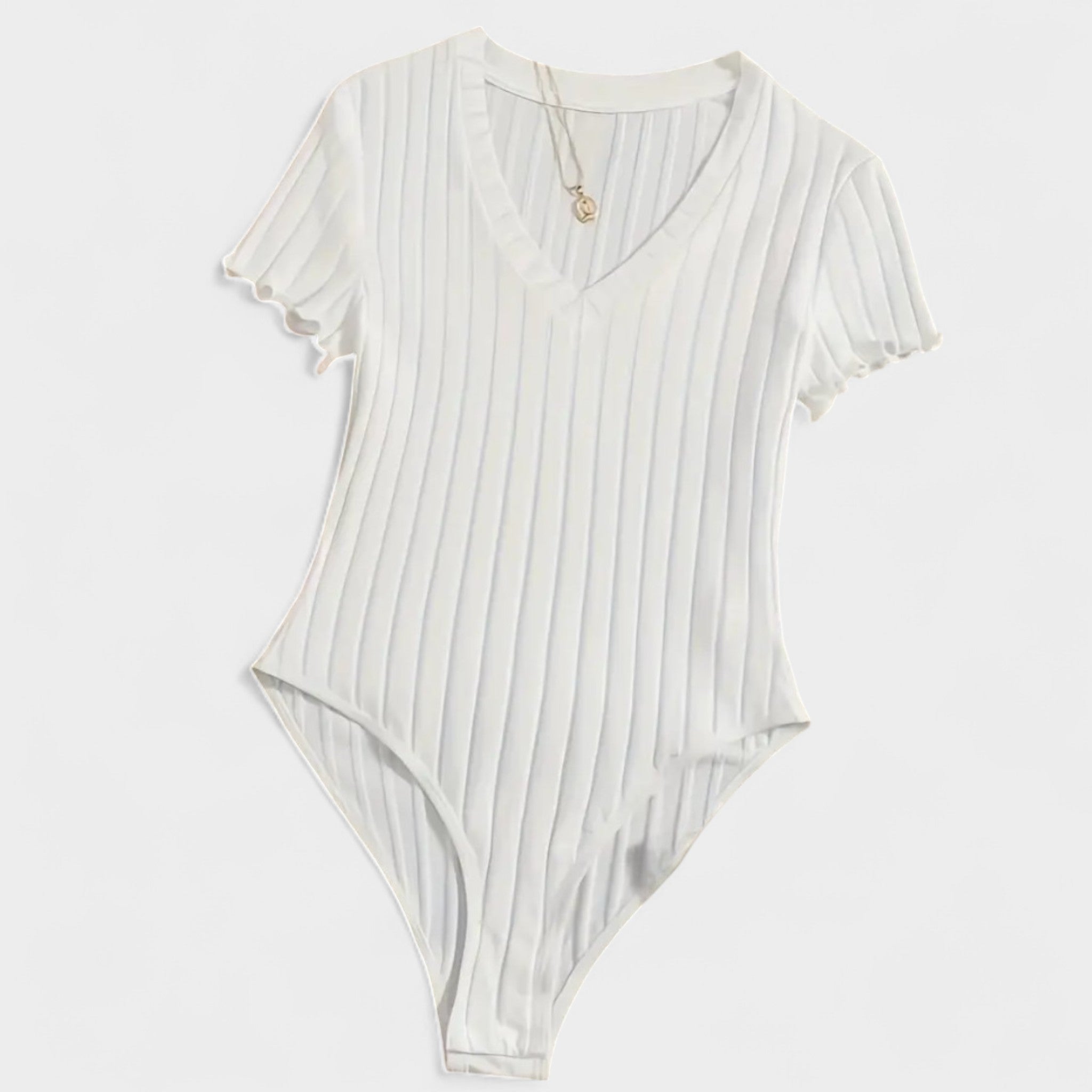 Bodysuit with Pipe Details