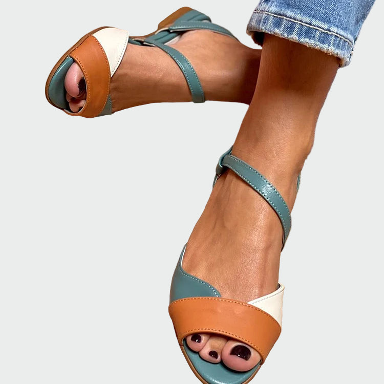 Sandals with Colourful Details