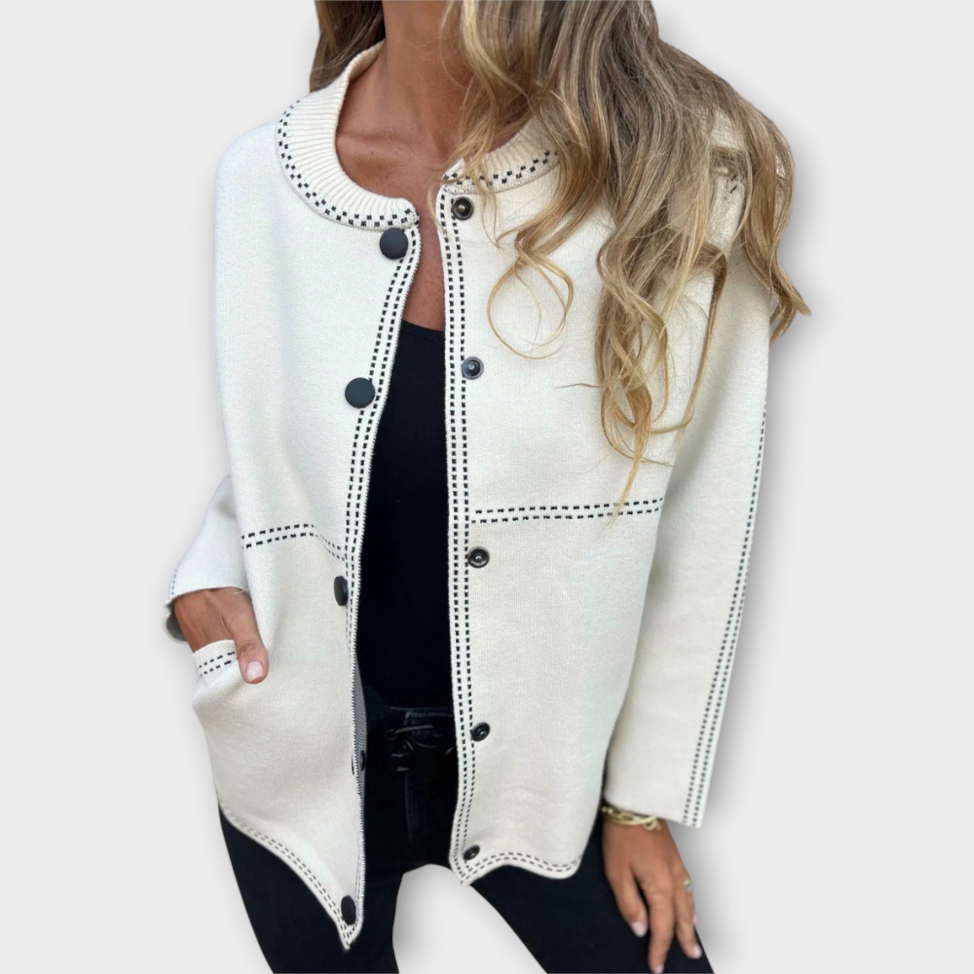 Elegant Jacket with Discreet Details