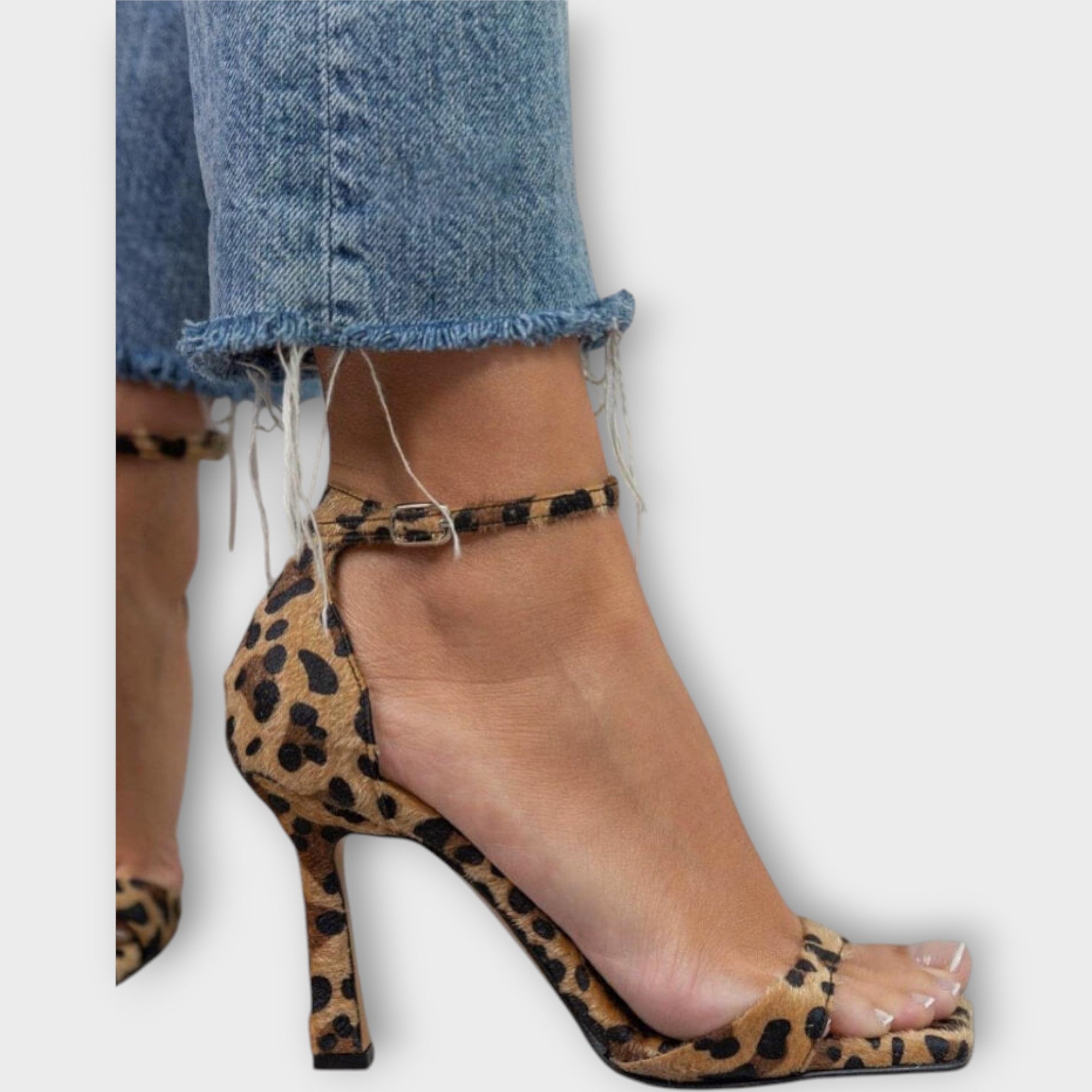 High Heels with Animal Print