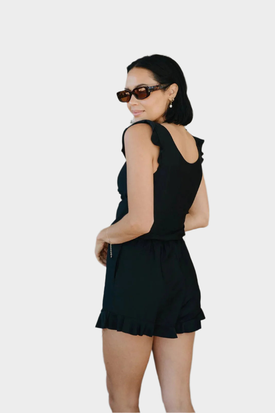 Swimwear with Ruffles and Bust Support