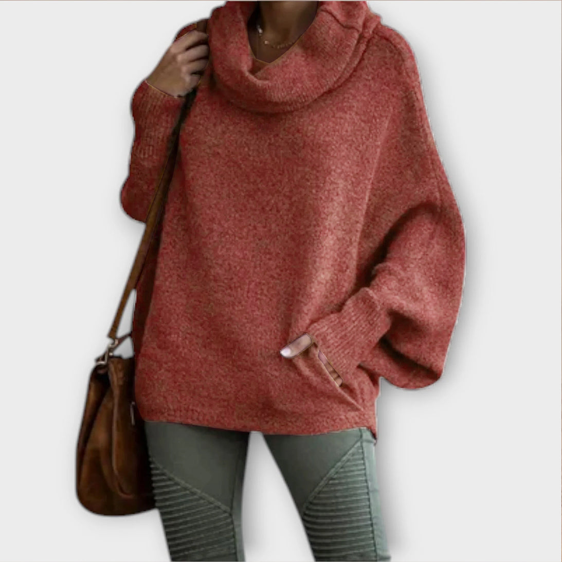Ulrike - Elegant women's turtle neck sweater