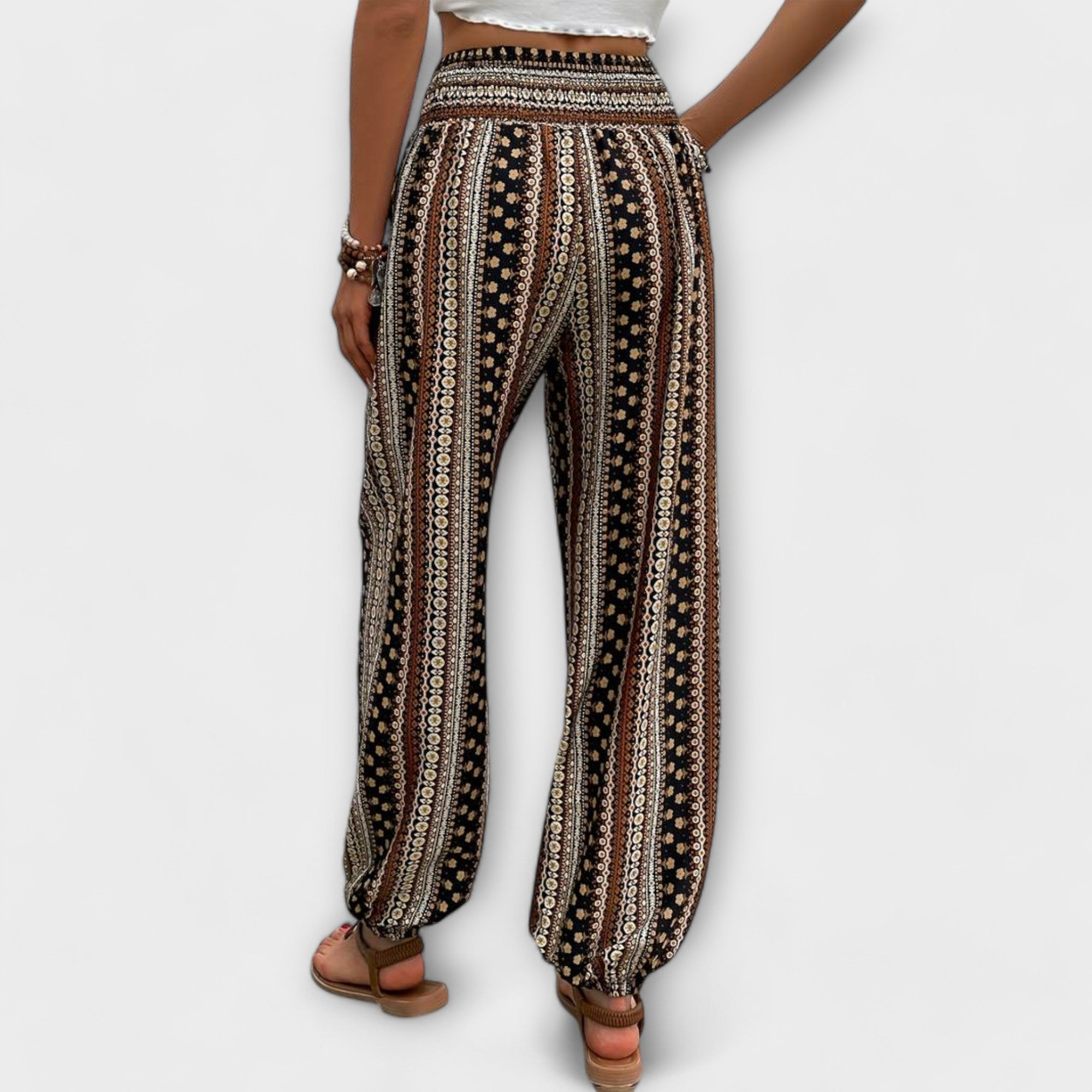Pants with Ethnographic Design