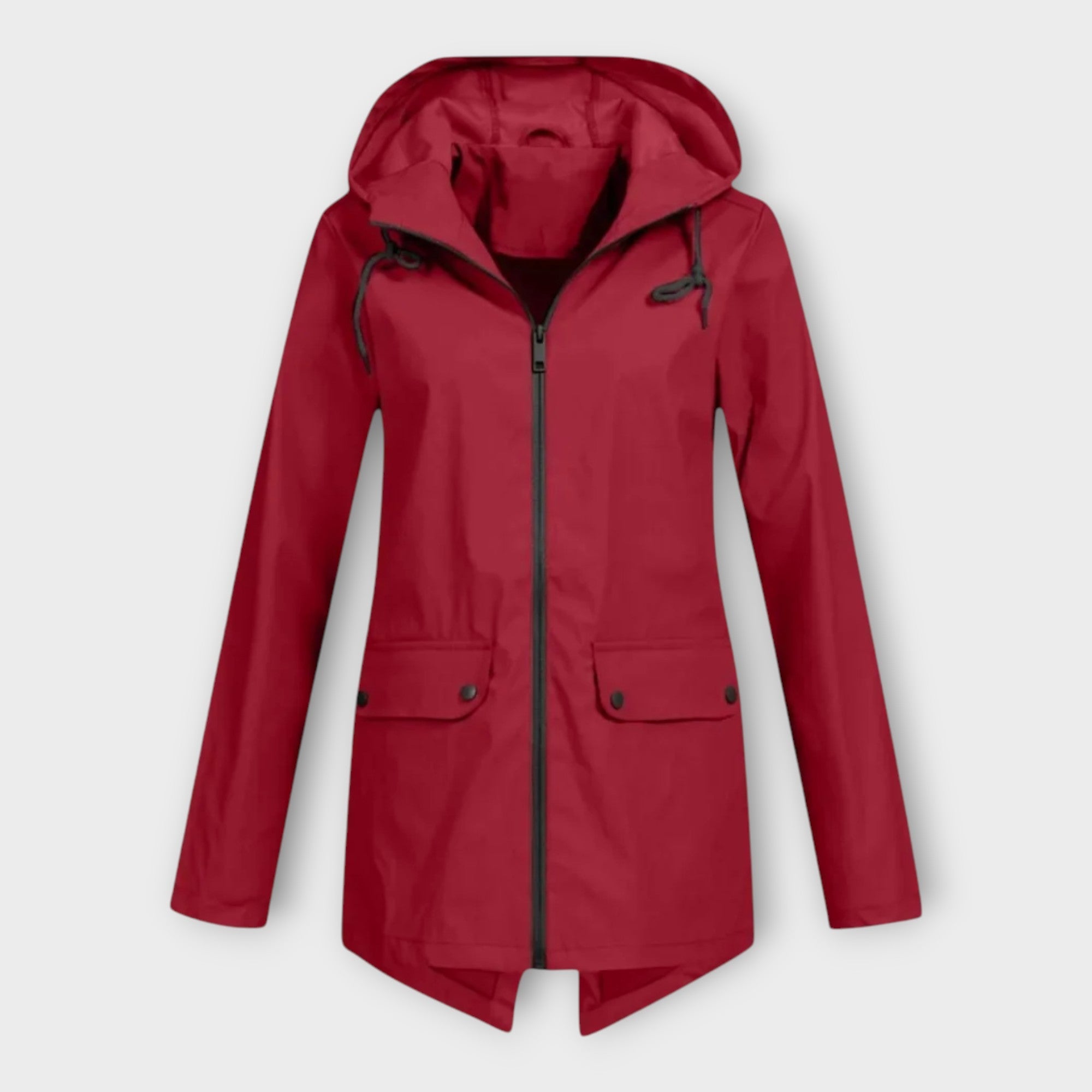 Elegant Waterproof Jacket with Hood