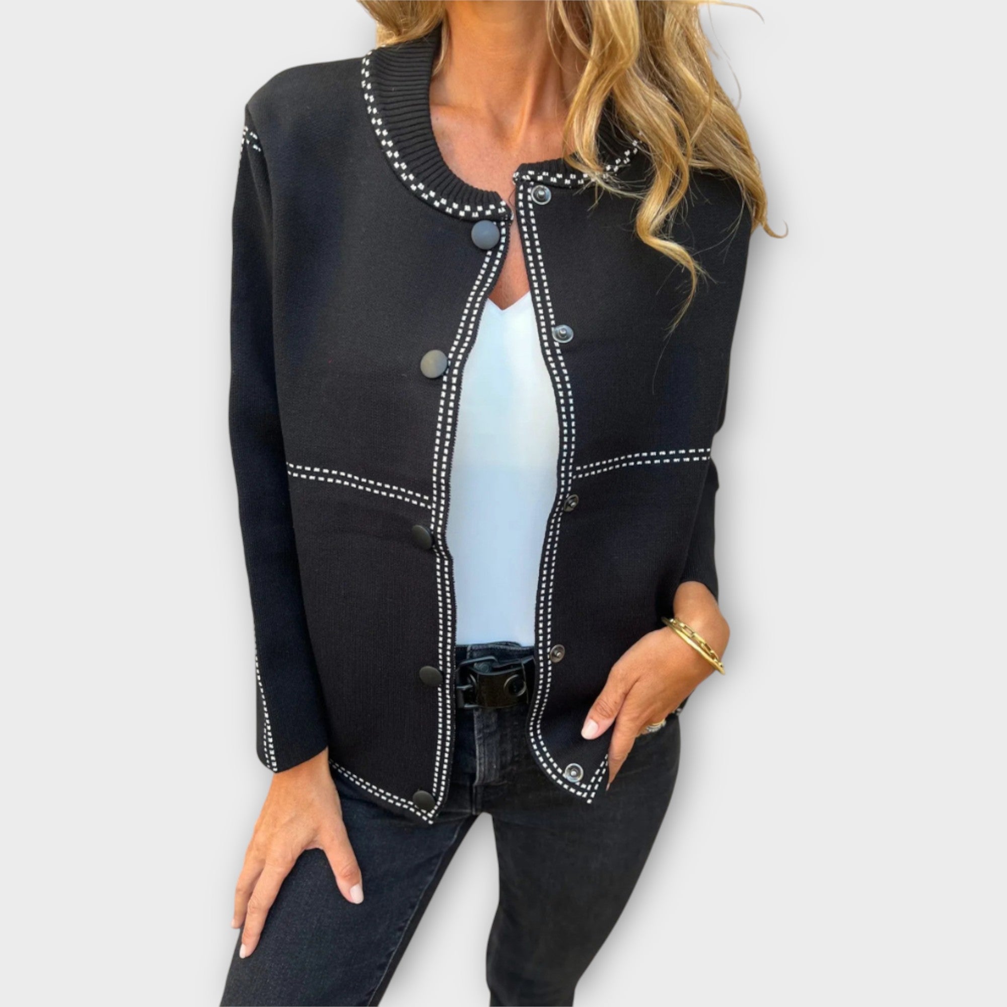 Elegant Jacket with Discreet Details