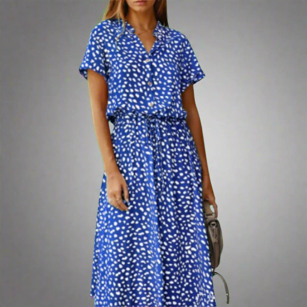 Summer Dress Made from Fine Fabric