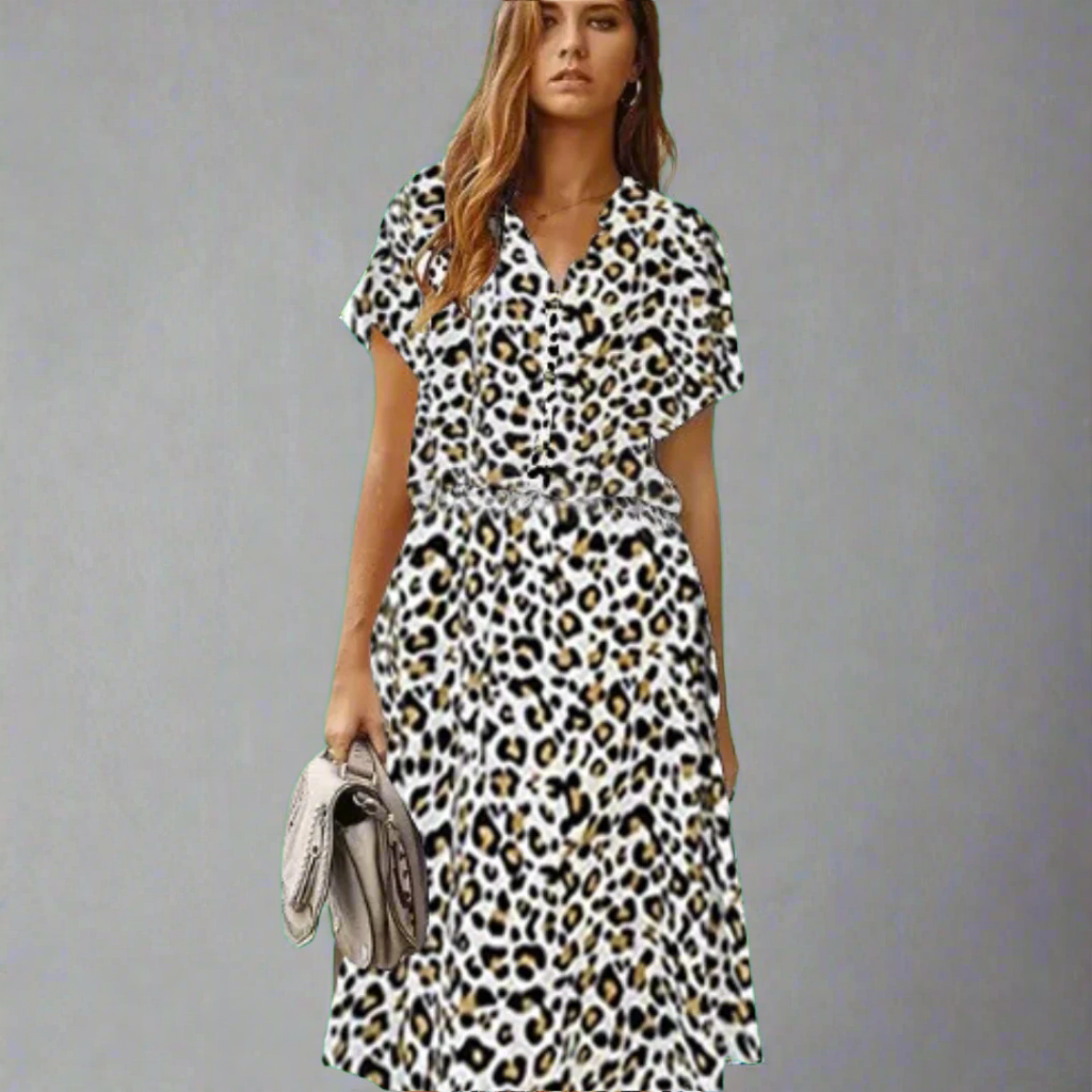 Summer Dress Made from Fine Fabric