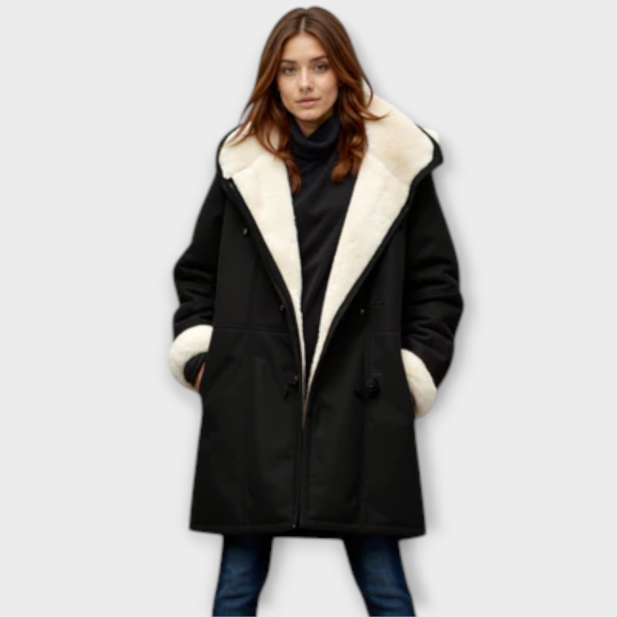 Antonia - Comfortable Coat with Fleece Lining