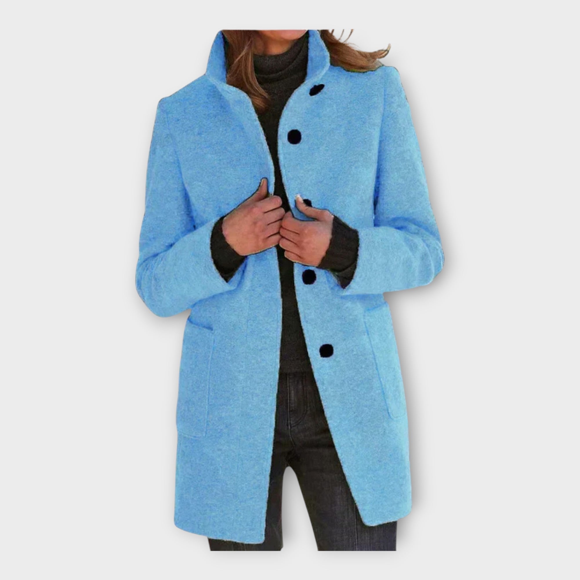 Elegant Coat with Timeless Line