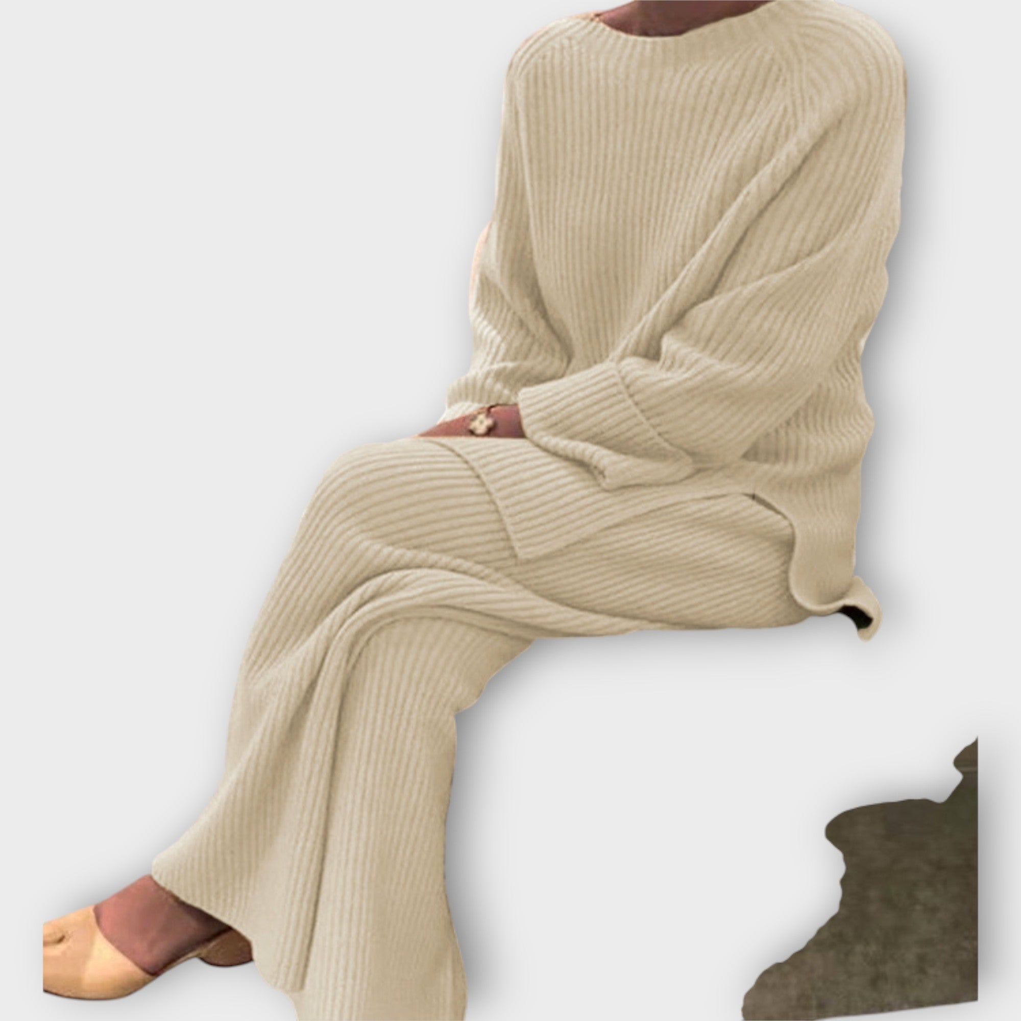 Knitted Set with Relaxed Fit