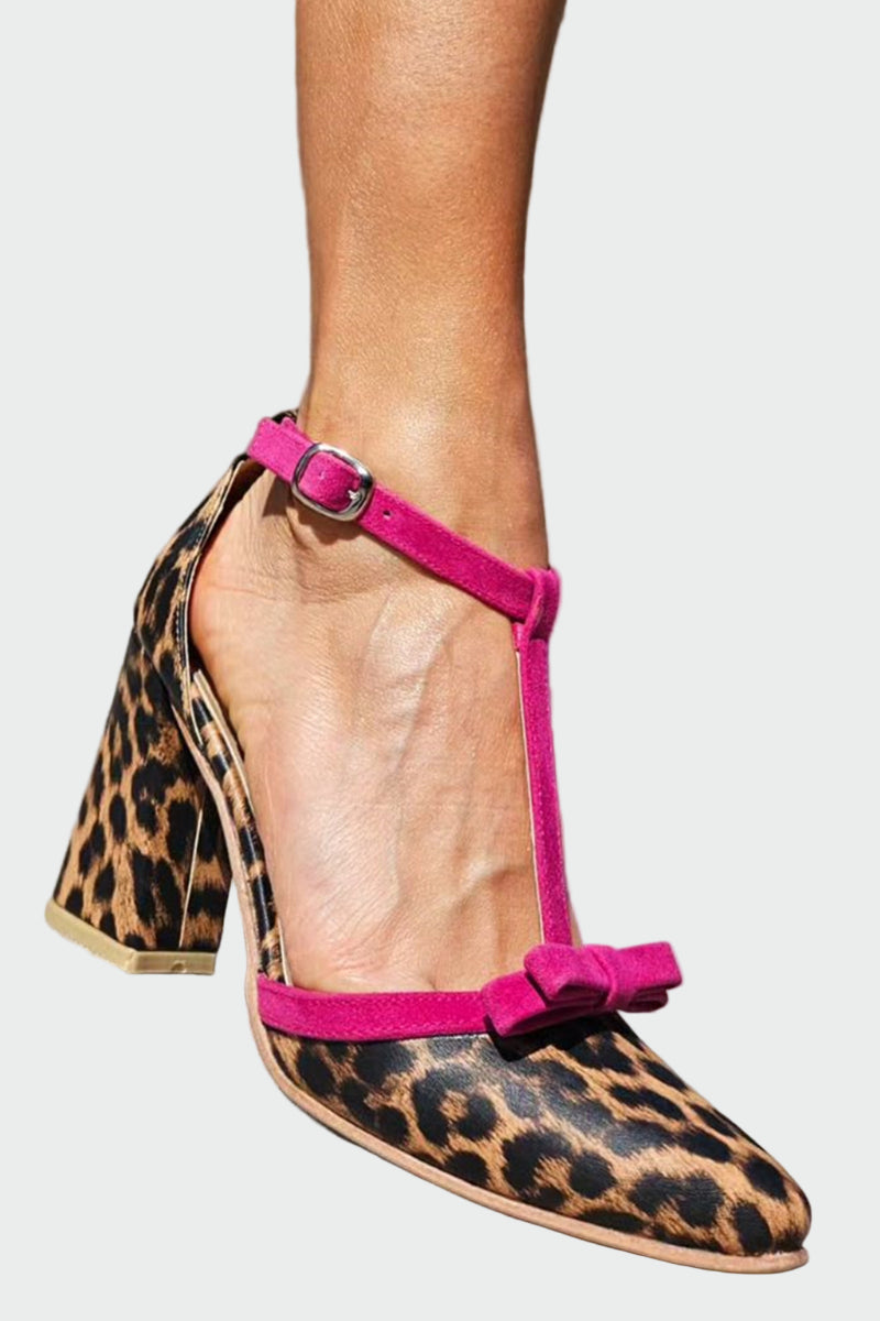 Mboó™ | Elegant Leopard Print Sandals