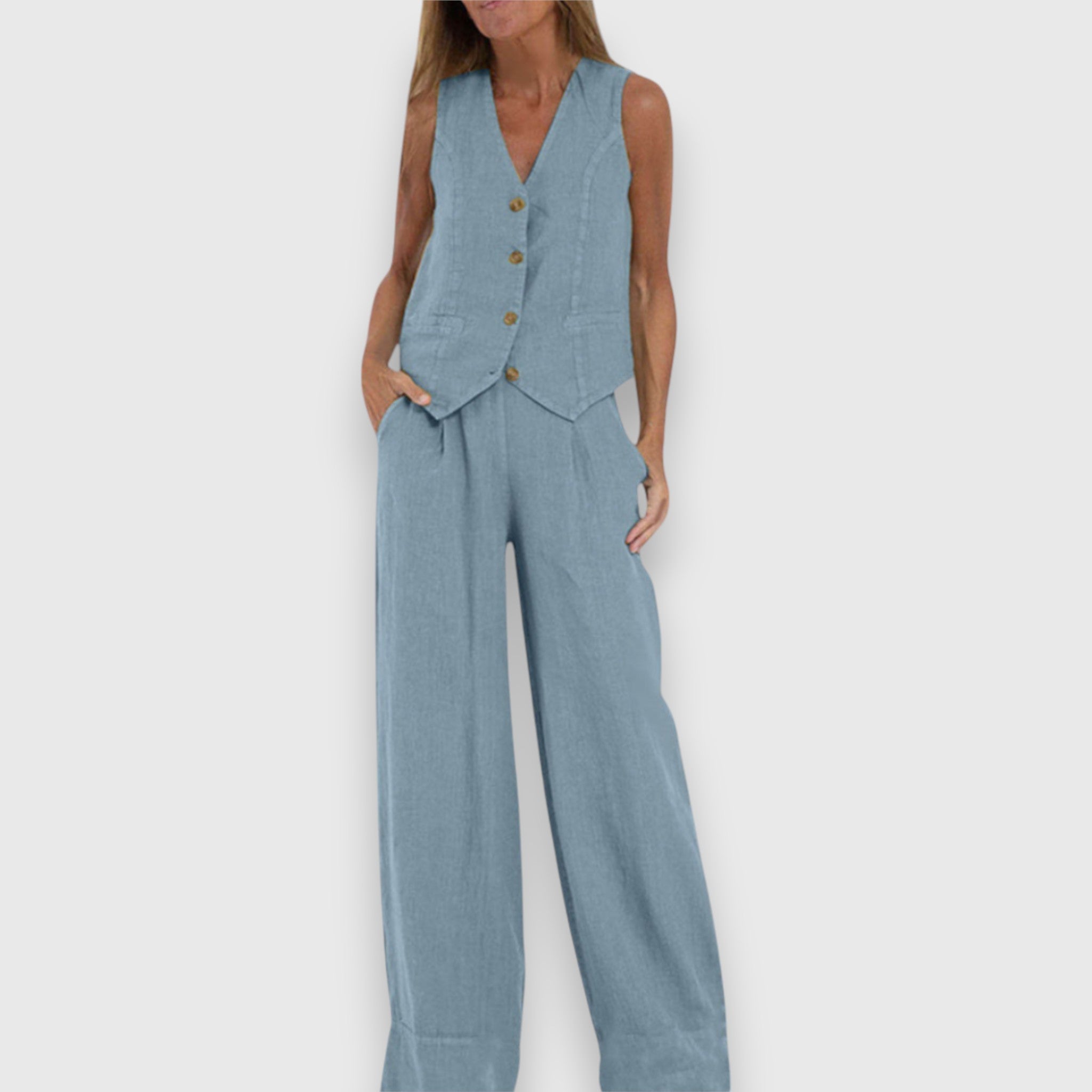 Two-Piece Set for Summer Lightness