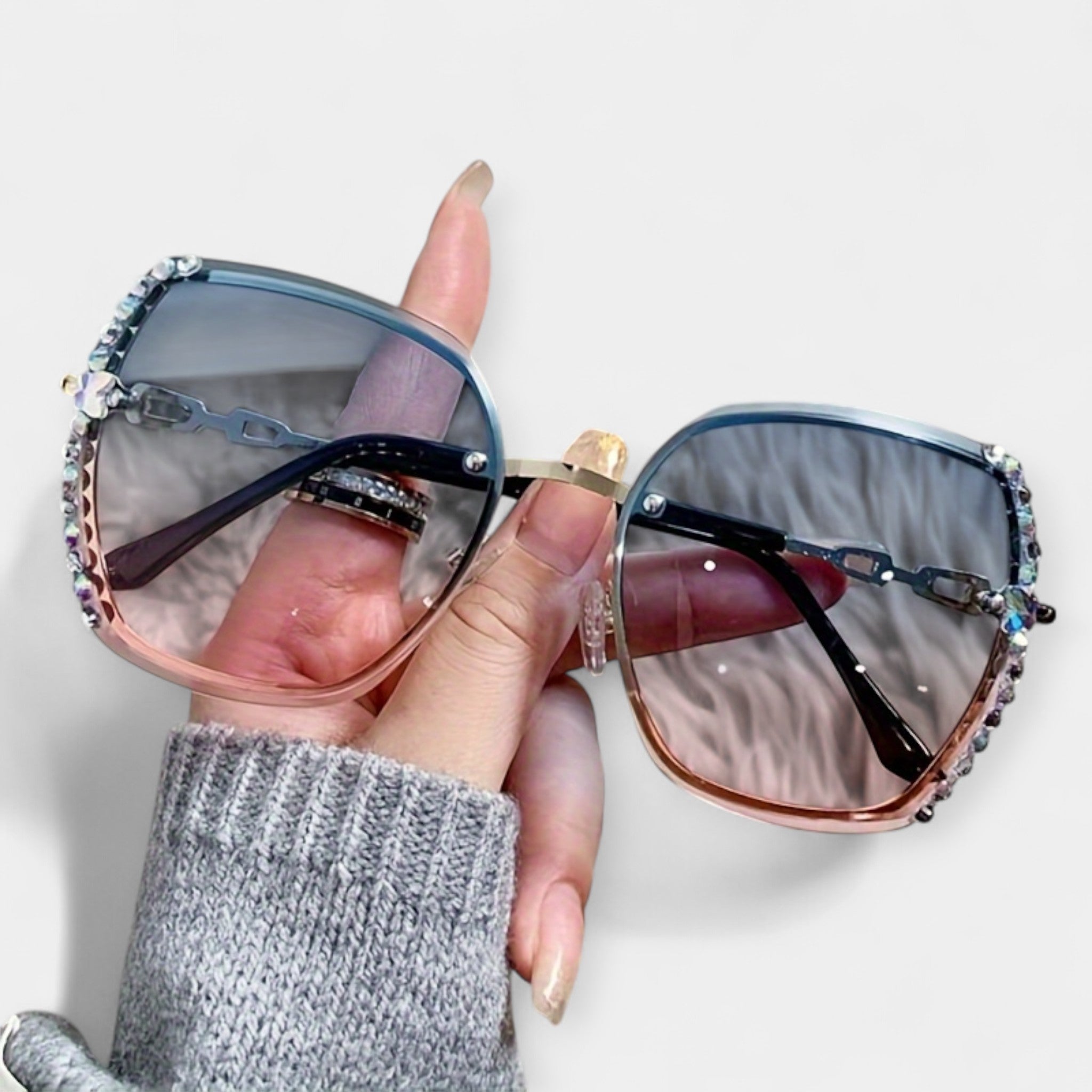 Women's Glasses with Gradient Effect