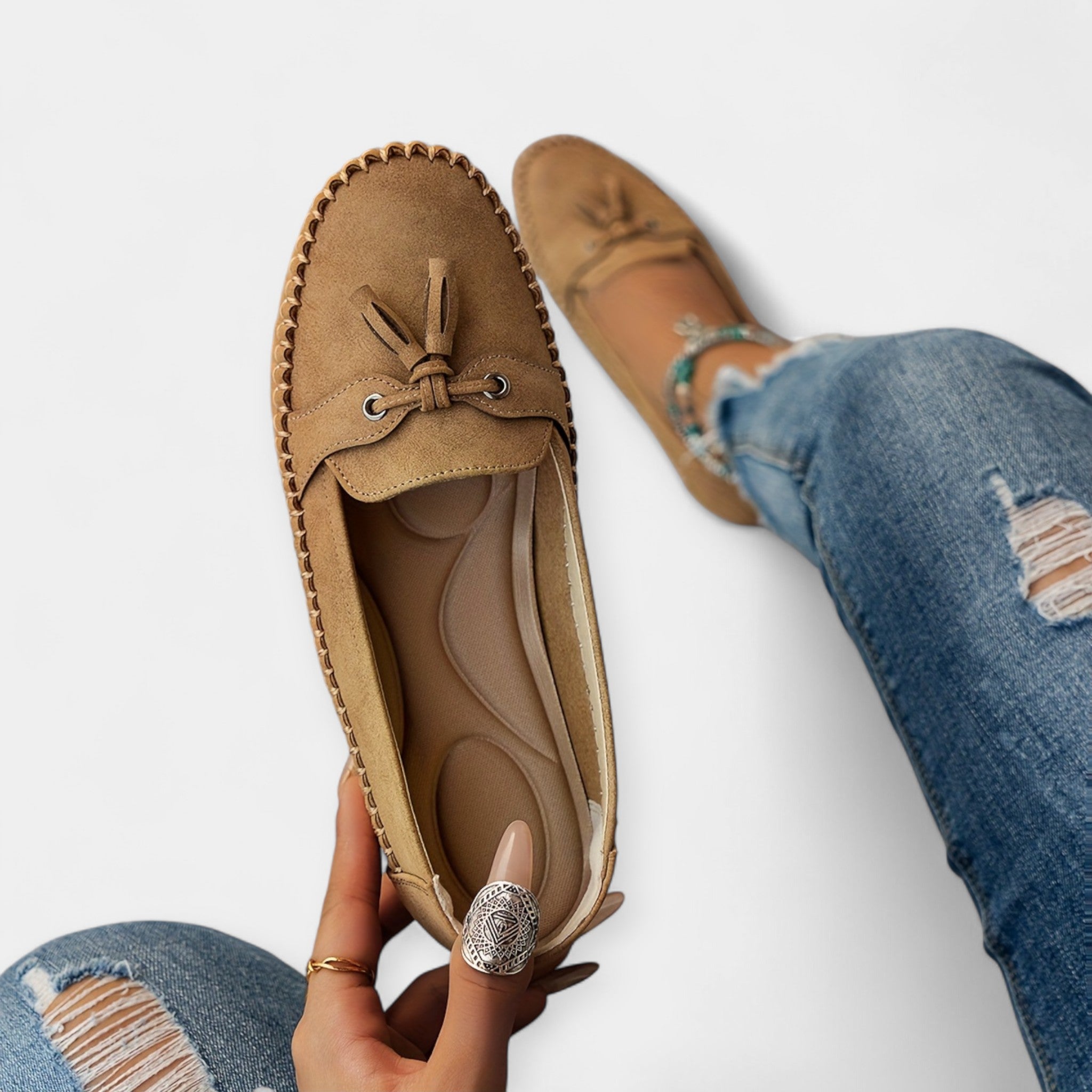 Ballet Flats with Bow Style