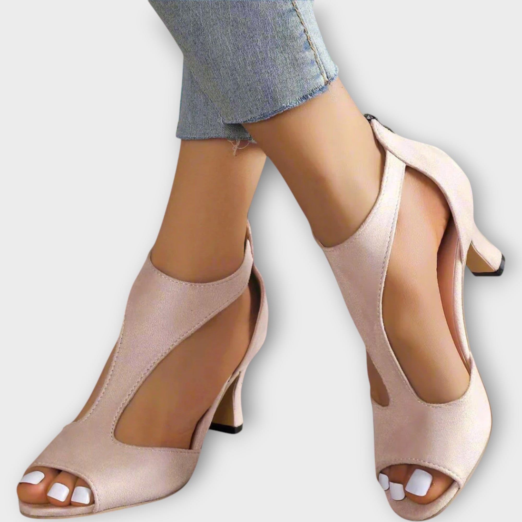 Elegant and Comfortable Heeled Sandals