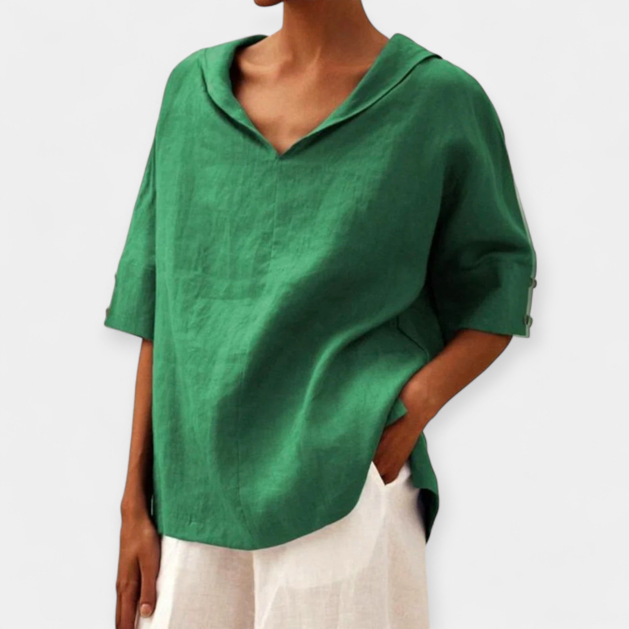 Comfortable Linen Blouse