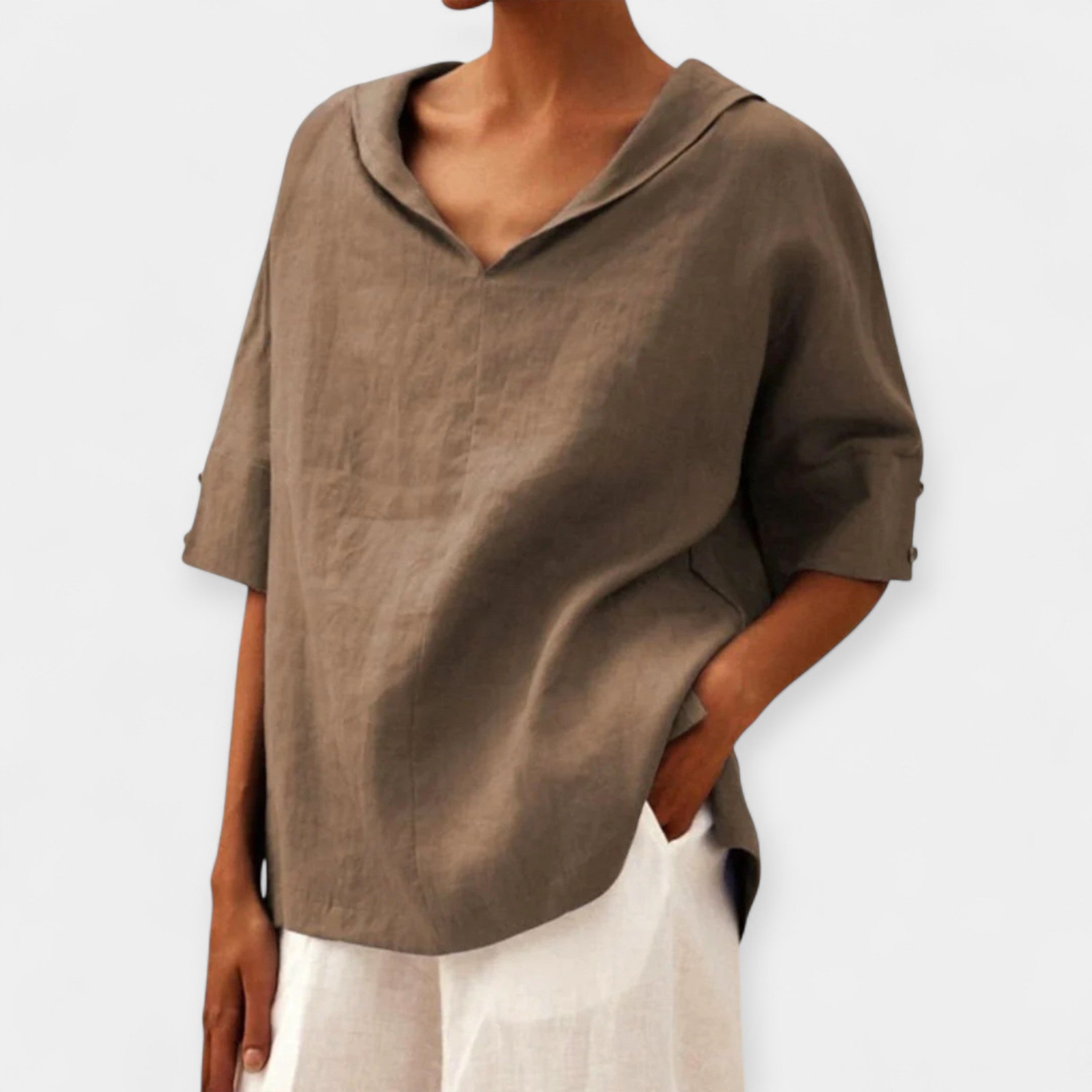 Comfortable Linen Blouse