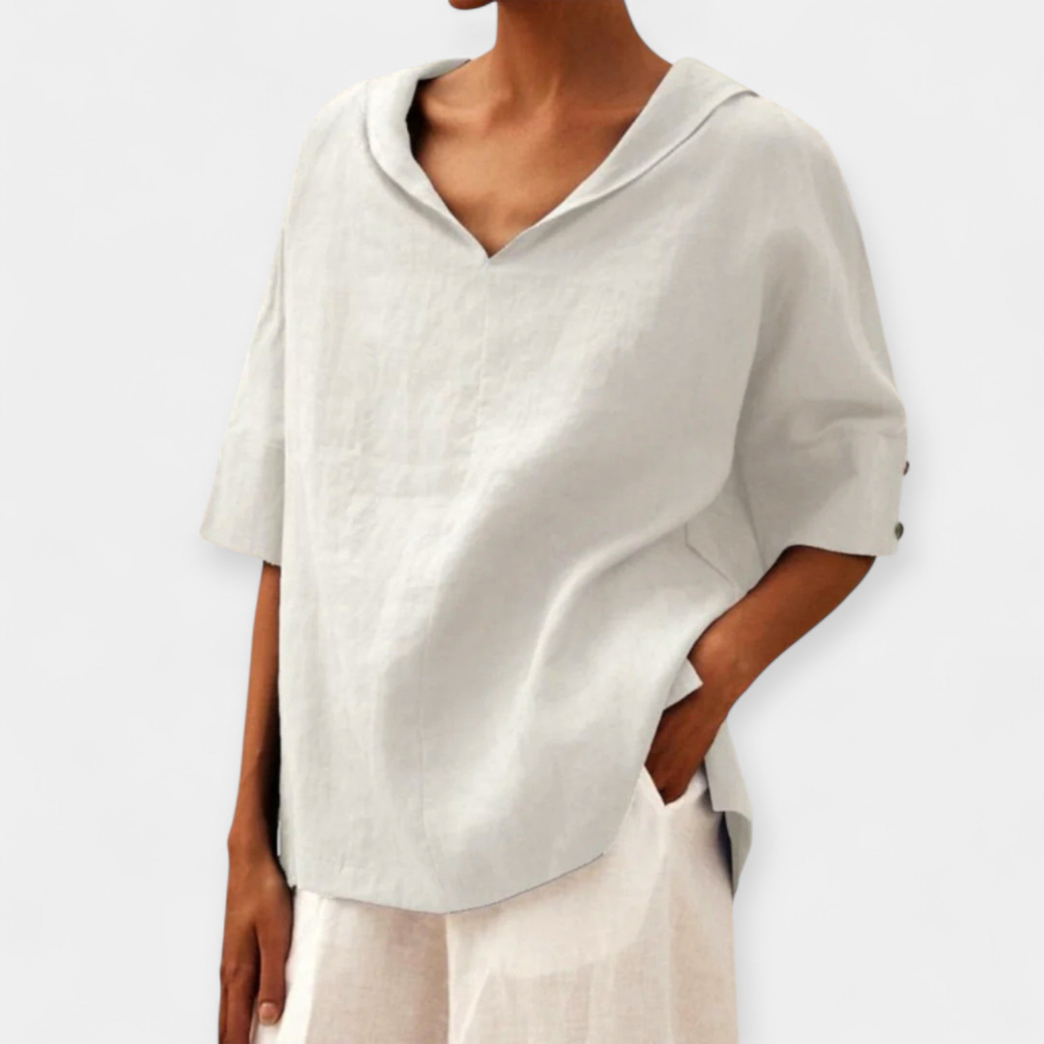 Comfortable Linen Blouse