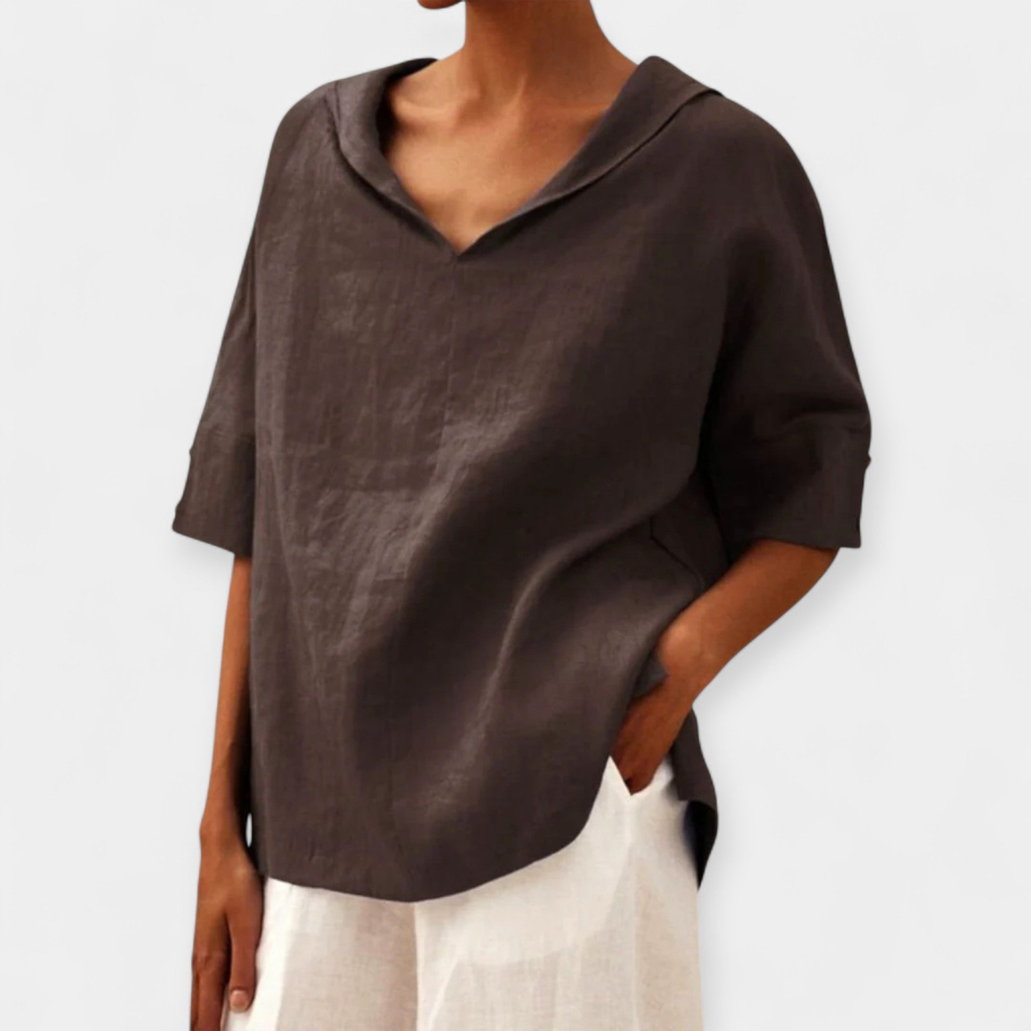 Comfortable Linen Blouse