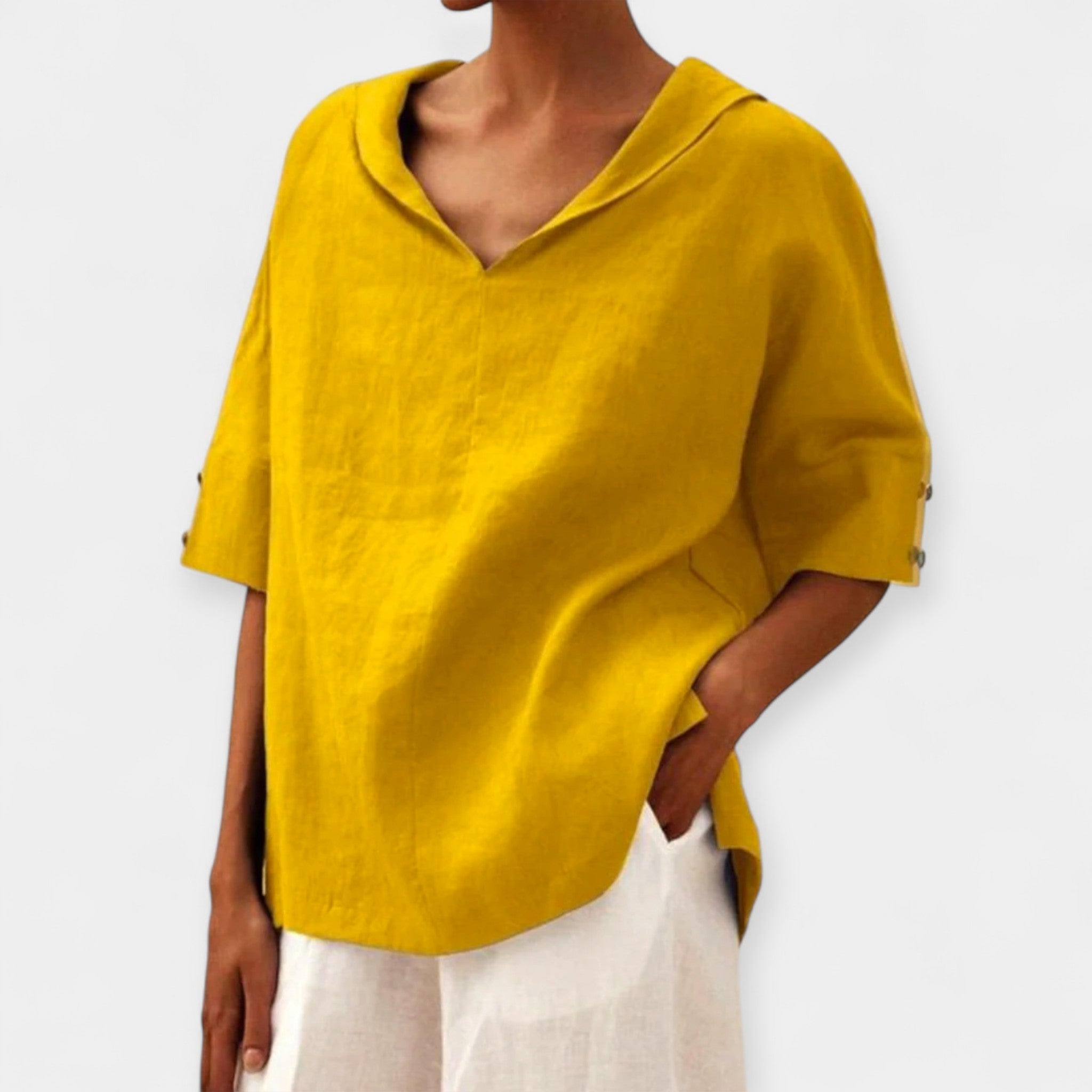 Comfortable Linen Blouse