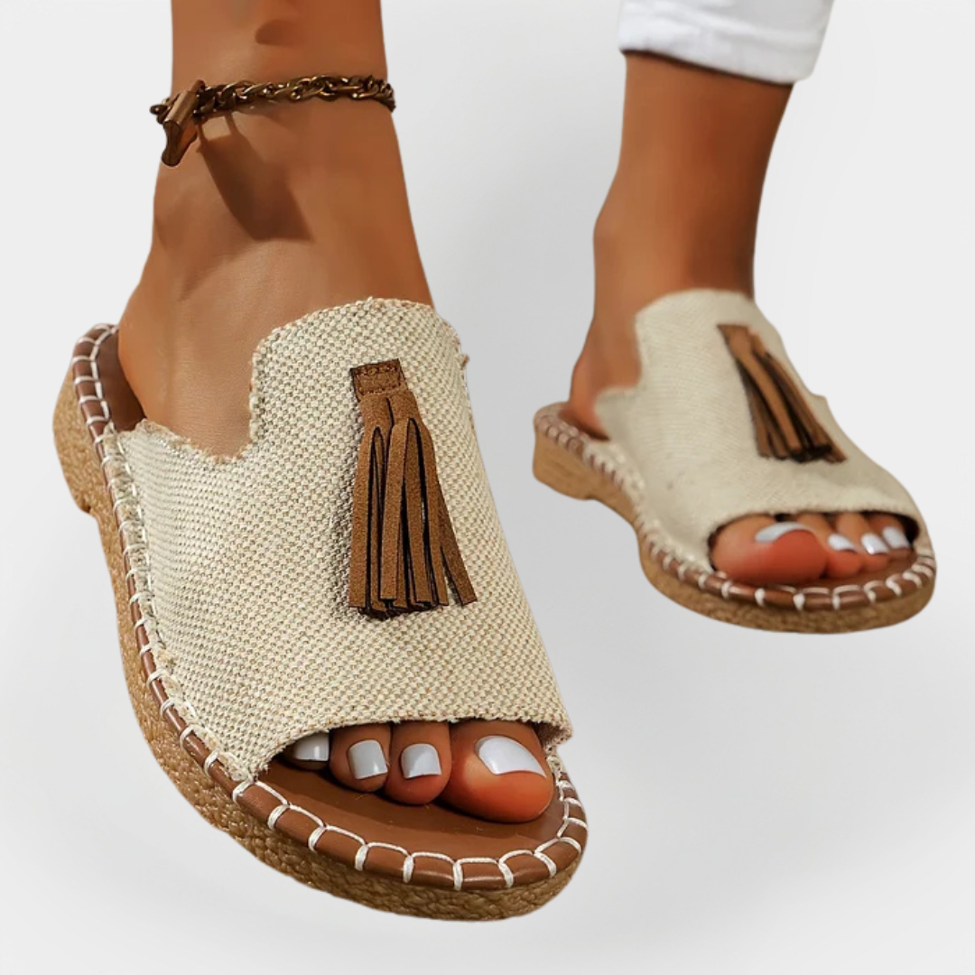 Handmade Stunning Sandals with Fringes