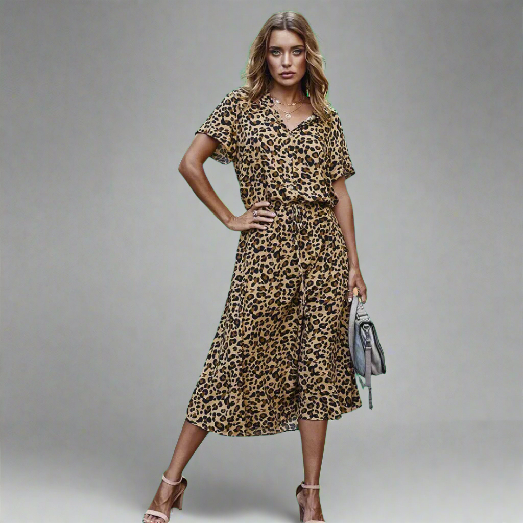 Summer Dress Made from Fine Fabric