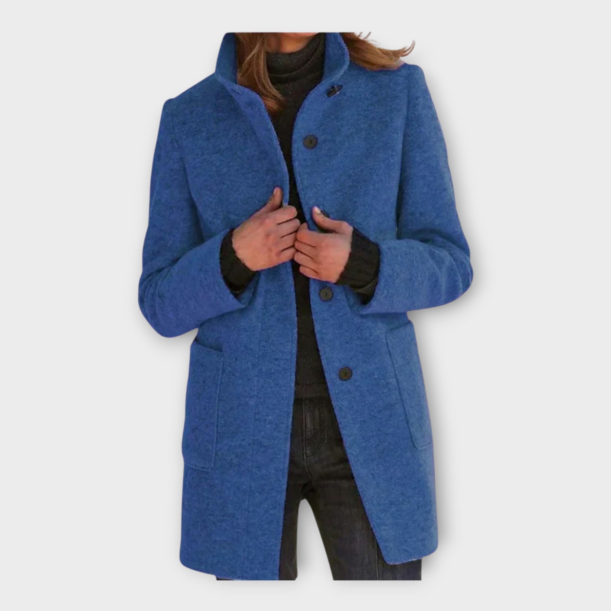 Elegant Coat with Timeless Line