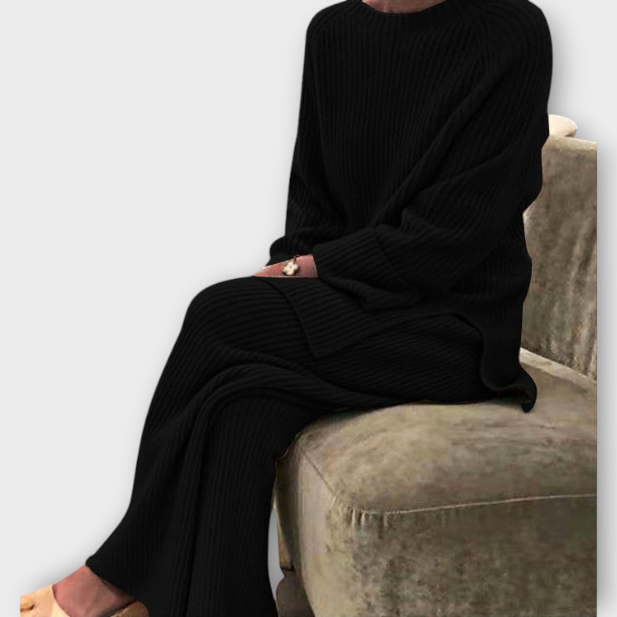 Knitted Set with Relaxed Fit