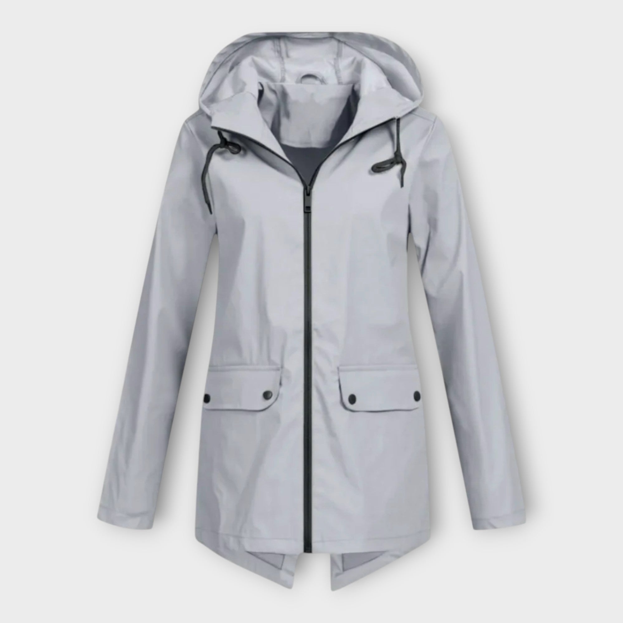 Elegant Waterproof Jacket with Hood