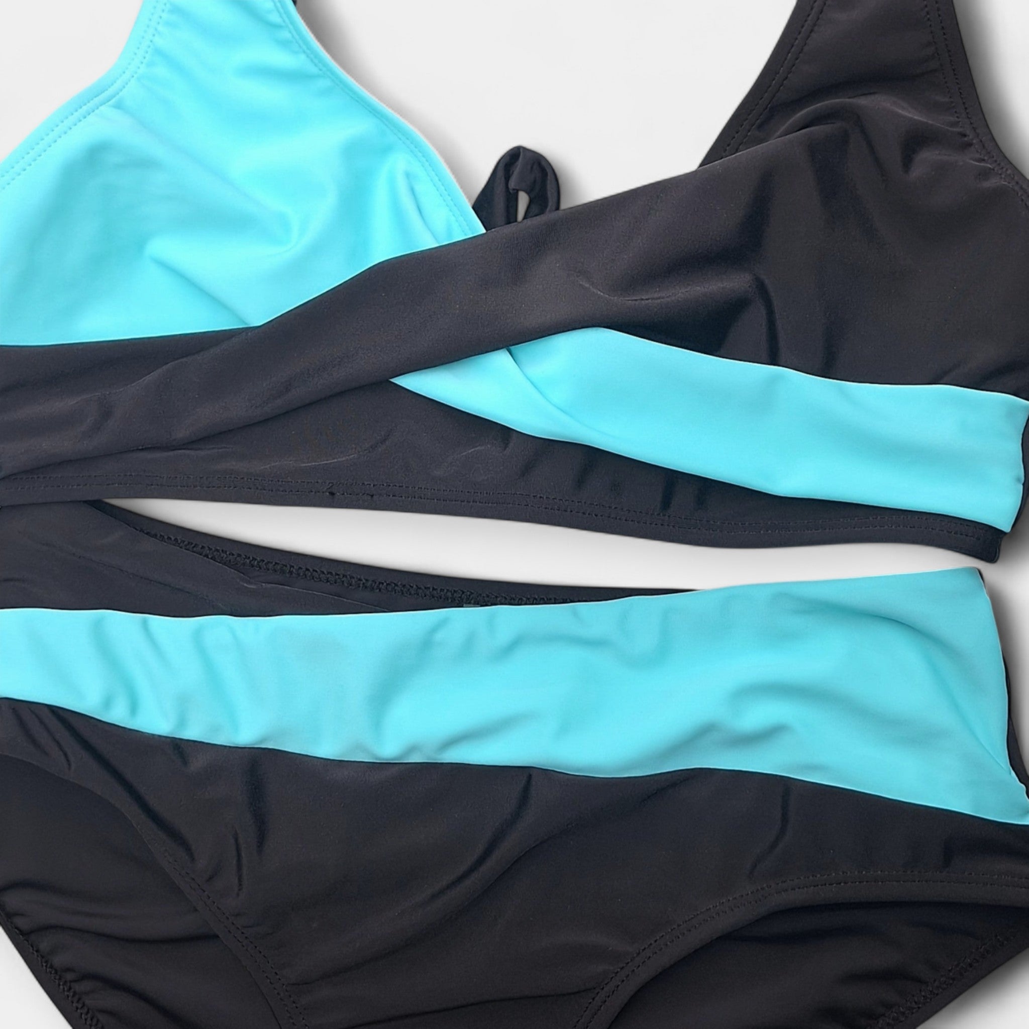 Bikini with Cross Neckline