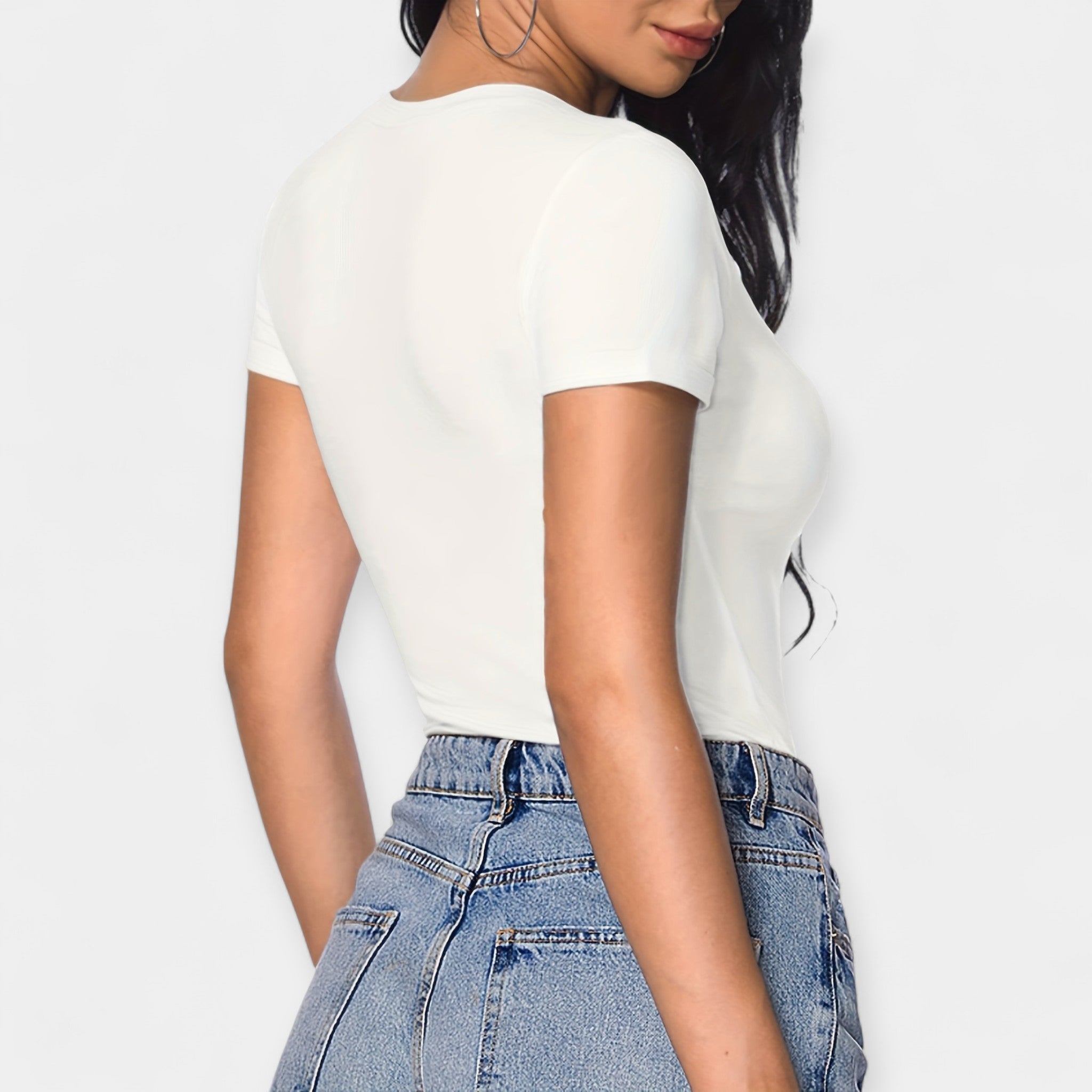 Summer V-Neck Bodysuit