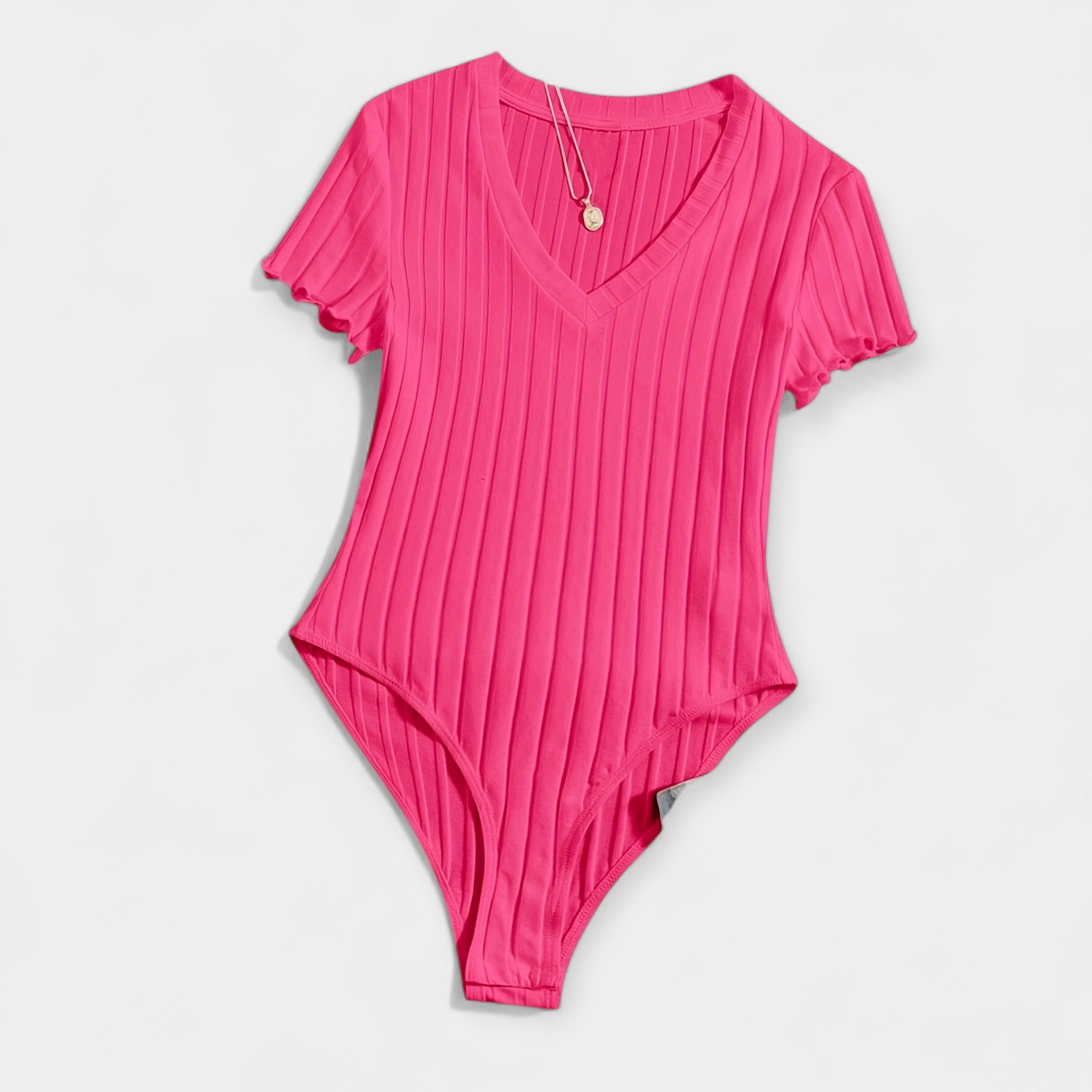 Bodysuit with Pipe Details