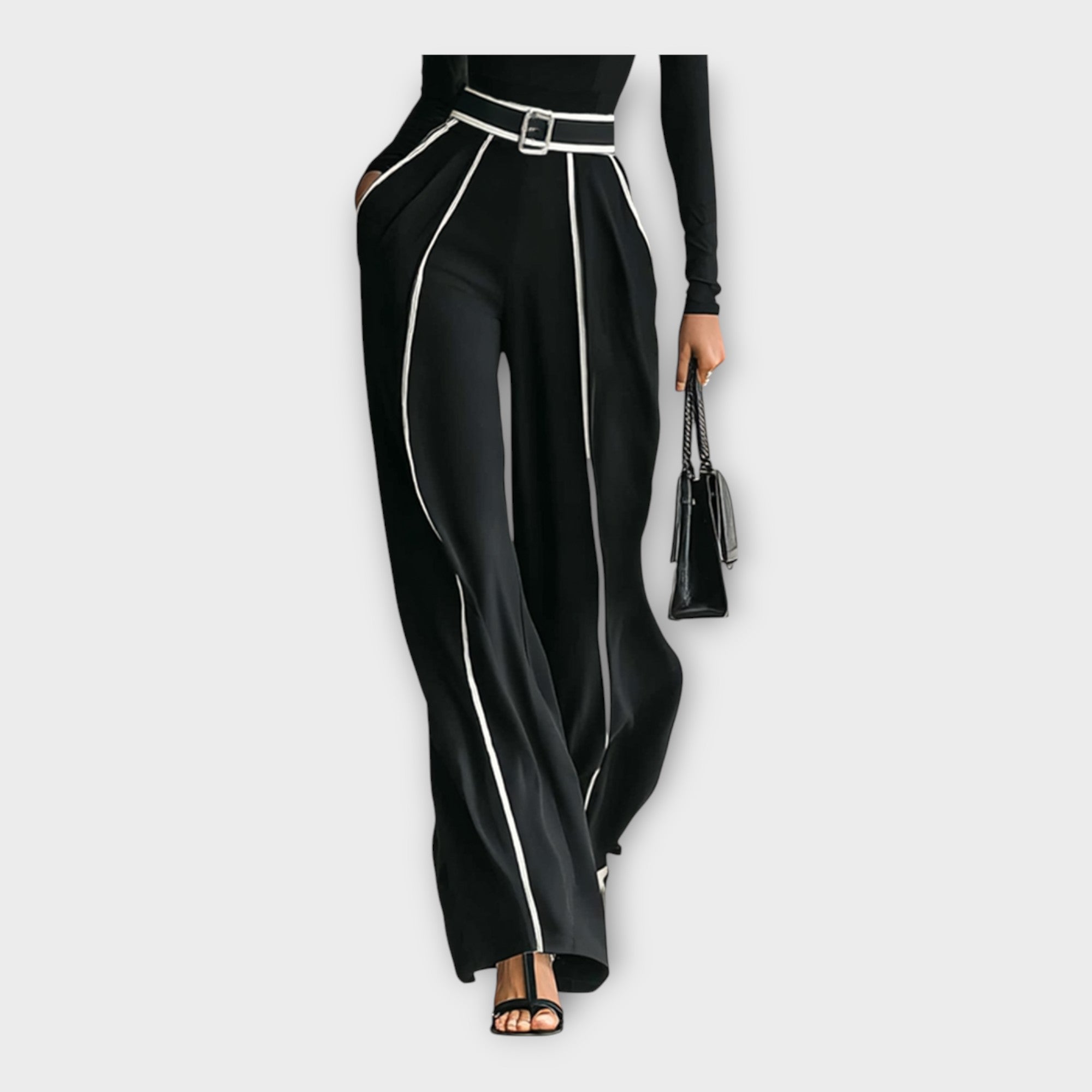 Elegant jumpsuit with a minimal aesthetic