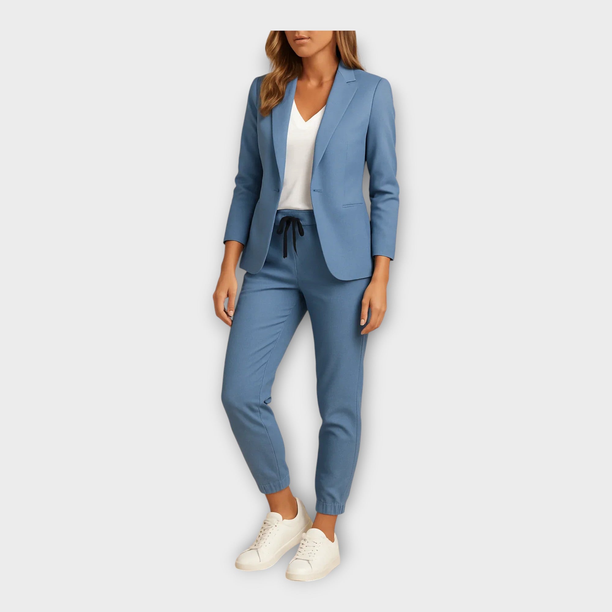 Women's Suit with Blazer and Jogger Trousers