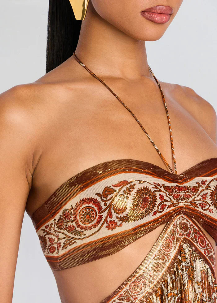 Maxi Dress Golden Aura