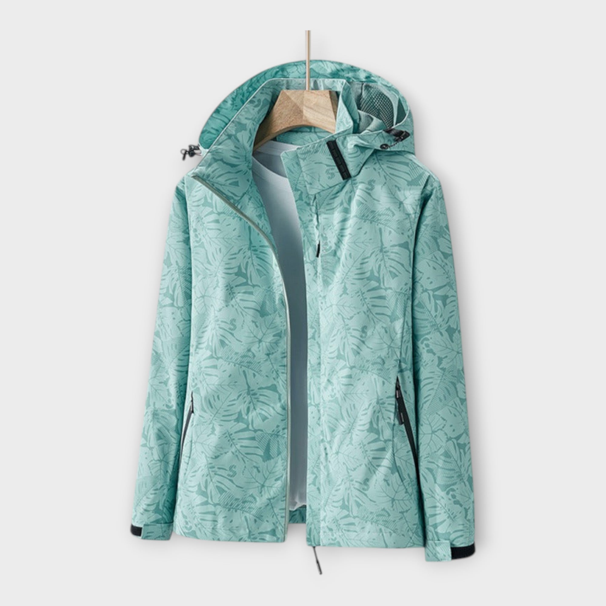 Elegant Waterproof Jacket with Hood
