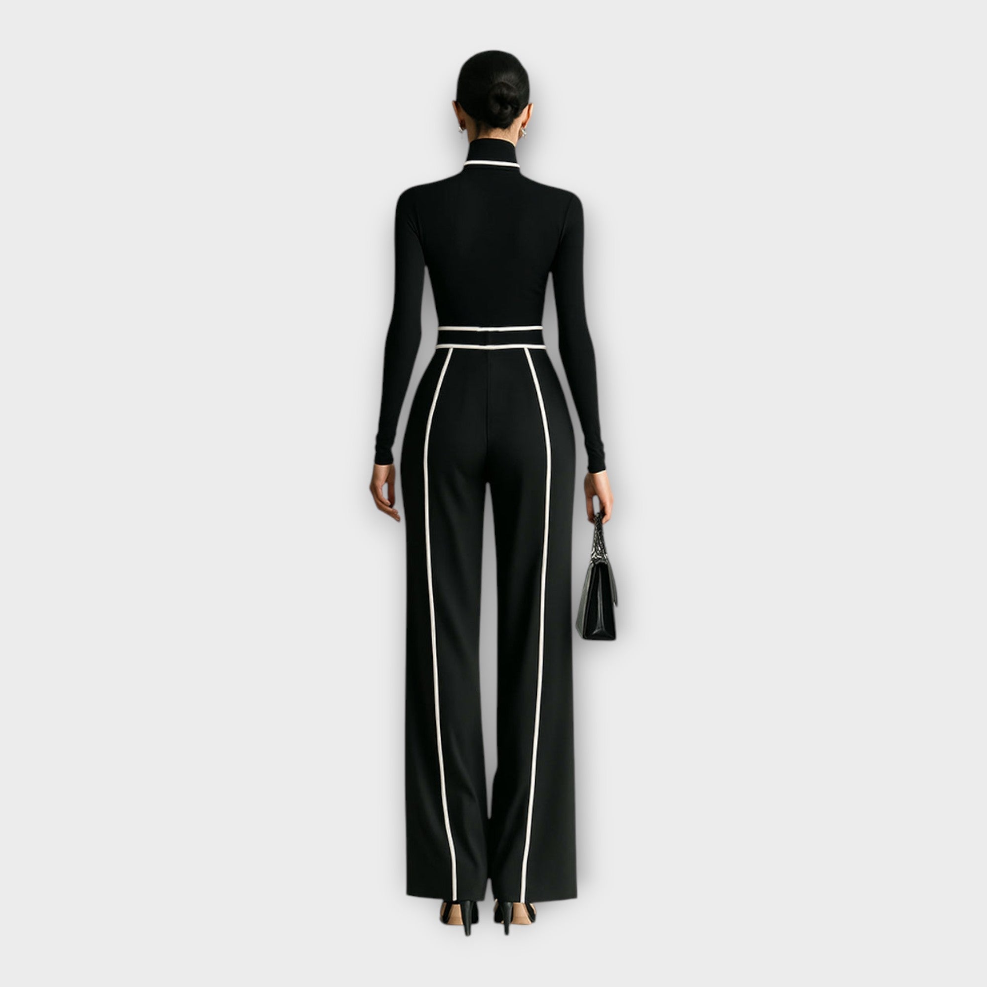 Elegant jumpsuit with a minimal aesthetic