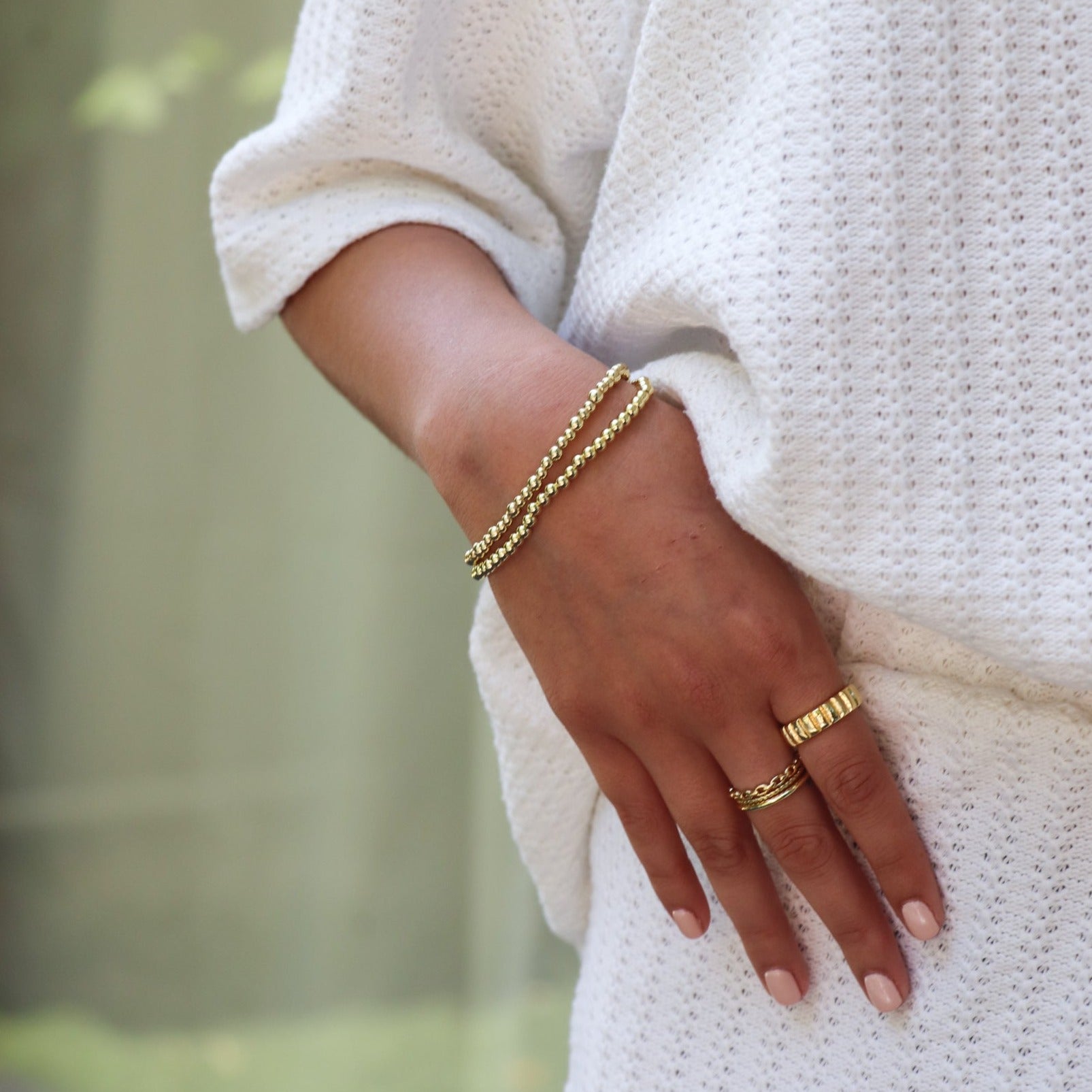 Mykonos Gold Bracelet