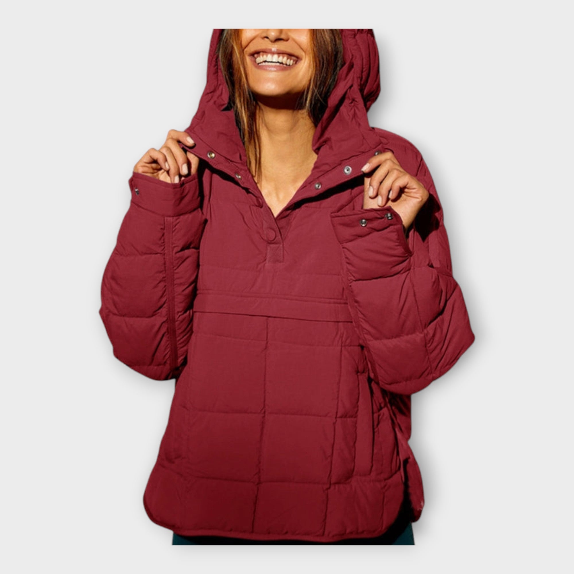 Puffer Jacket with Hood