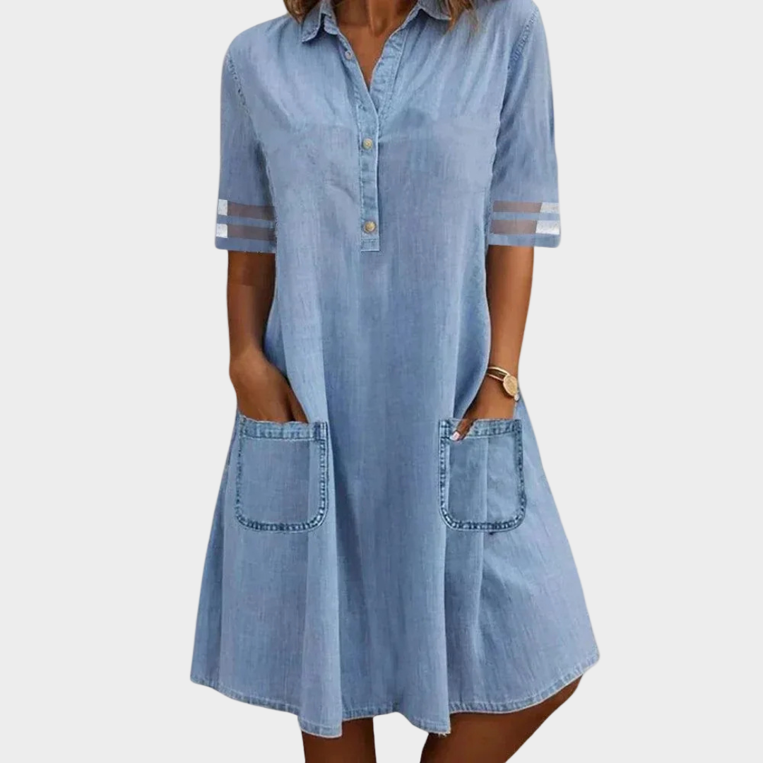 Light and Airy Denim Dress