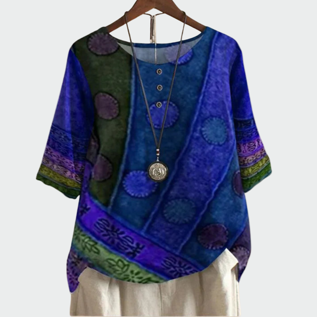 Soft T-shirt with Artistic Design